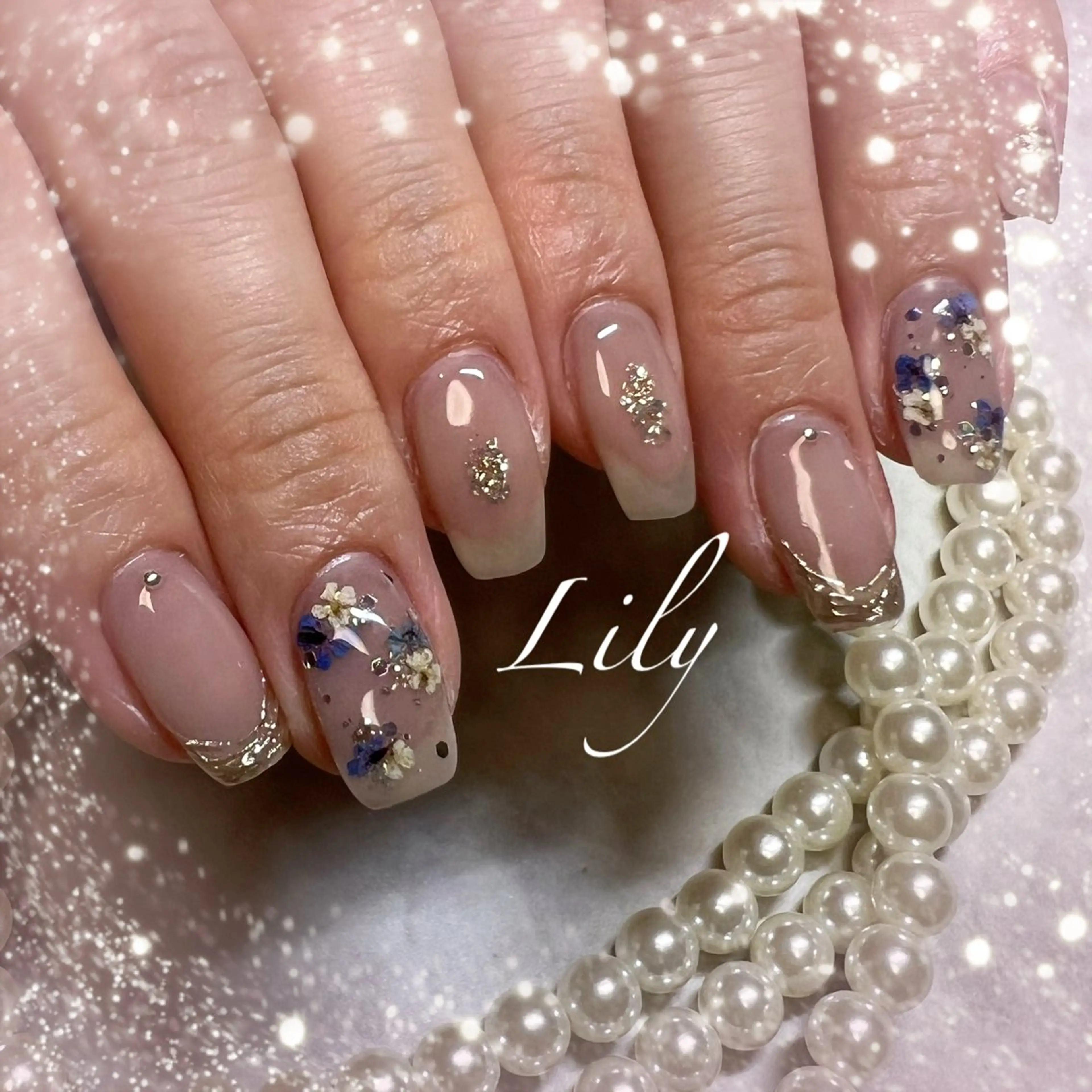ネイル ハンドネイル Nailsalon Lilyのネイルデザイン