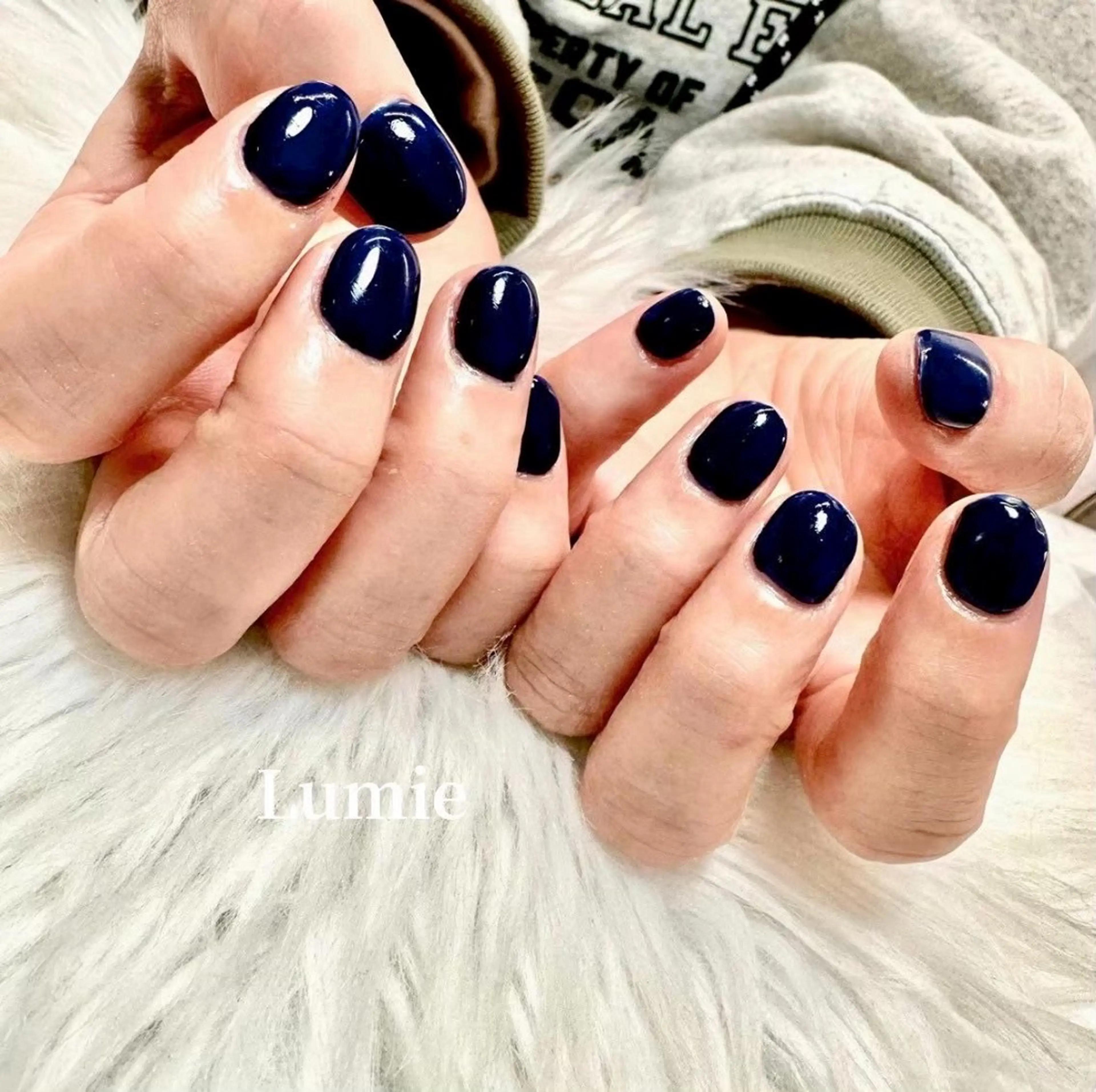 ネイル ワンカラーネイル ハンドネイル Lumie所属・Lumie 岡田のネイルデザイン