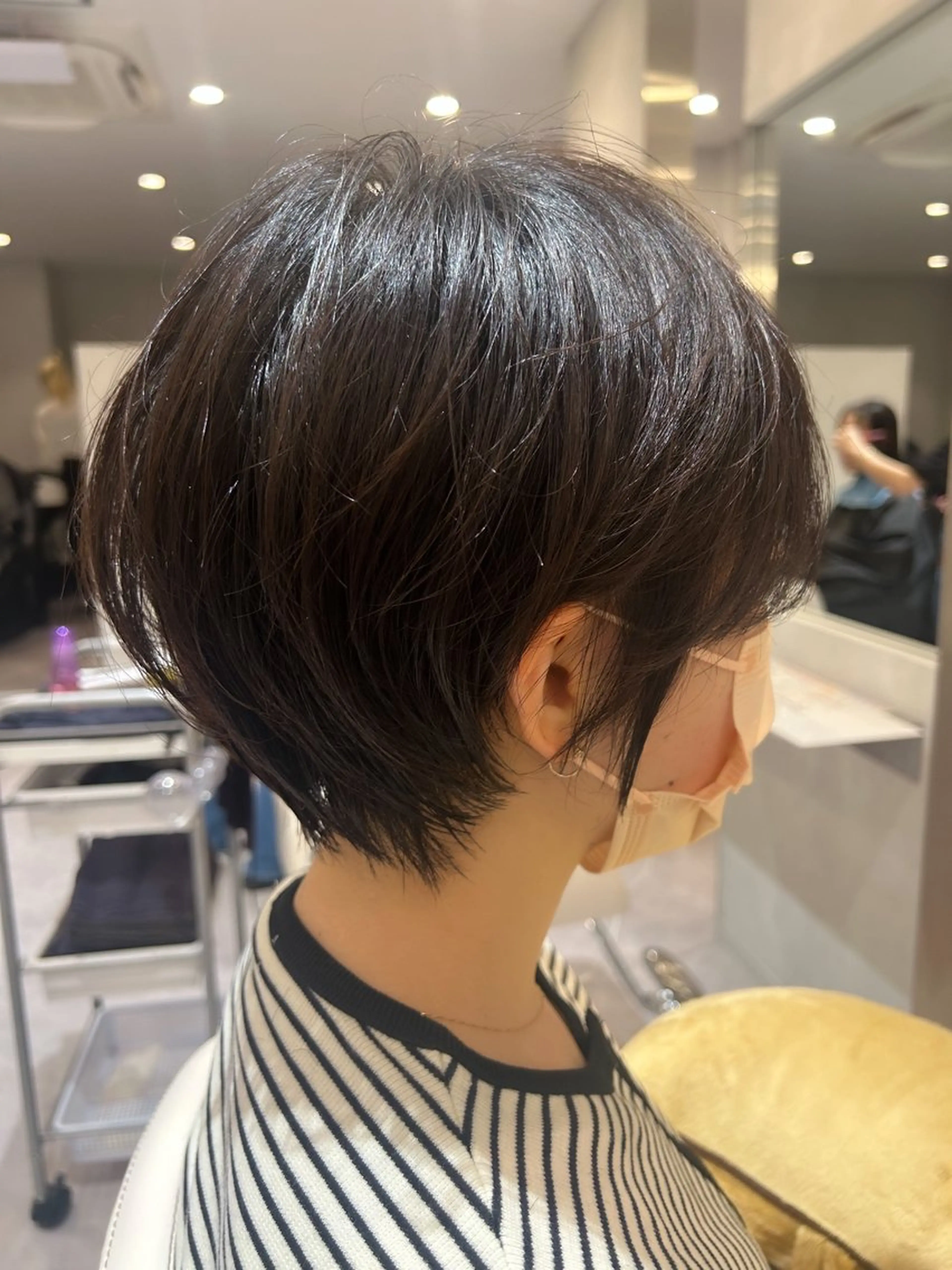 ショート カラー カット ヘアカラー トリートメント lmu by if所属・久保 亮太のヘアスタイル