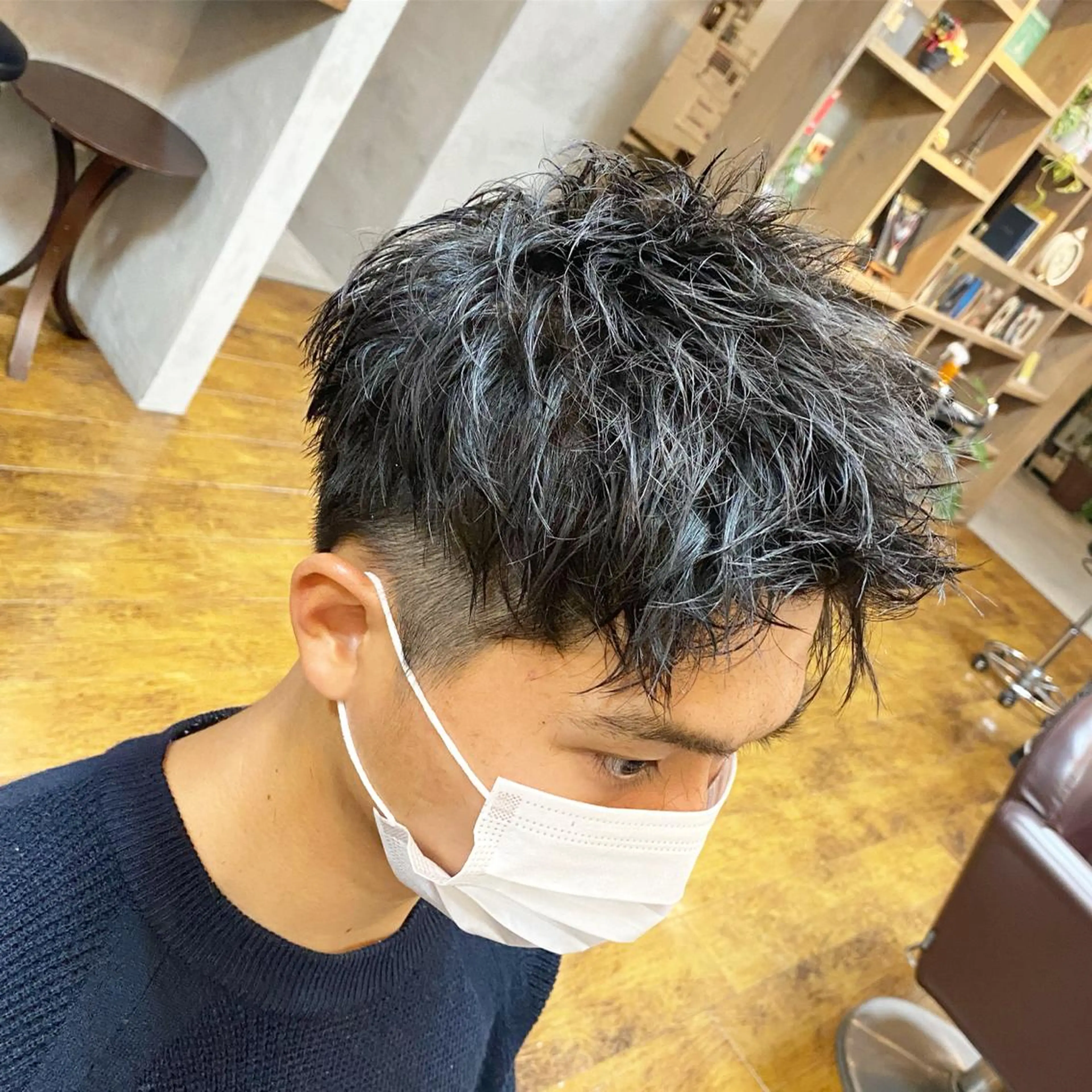 ショート メンズ メンズショート ショートヘア Salonde  COCO所属・メンズパーマ/ RIOのヘアスタイル