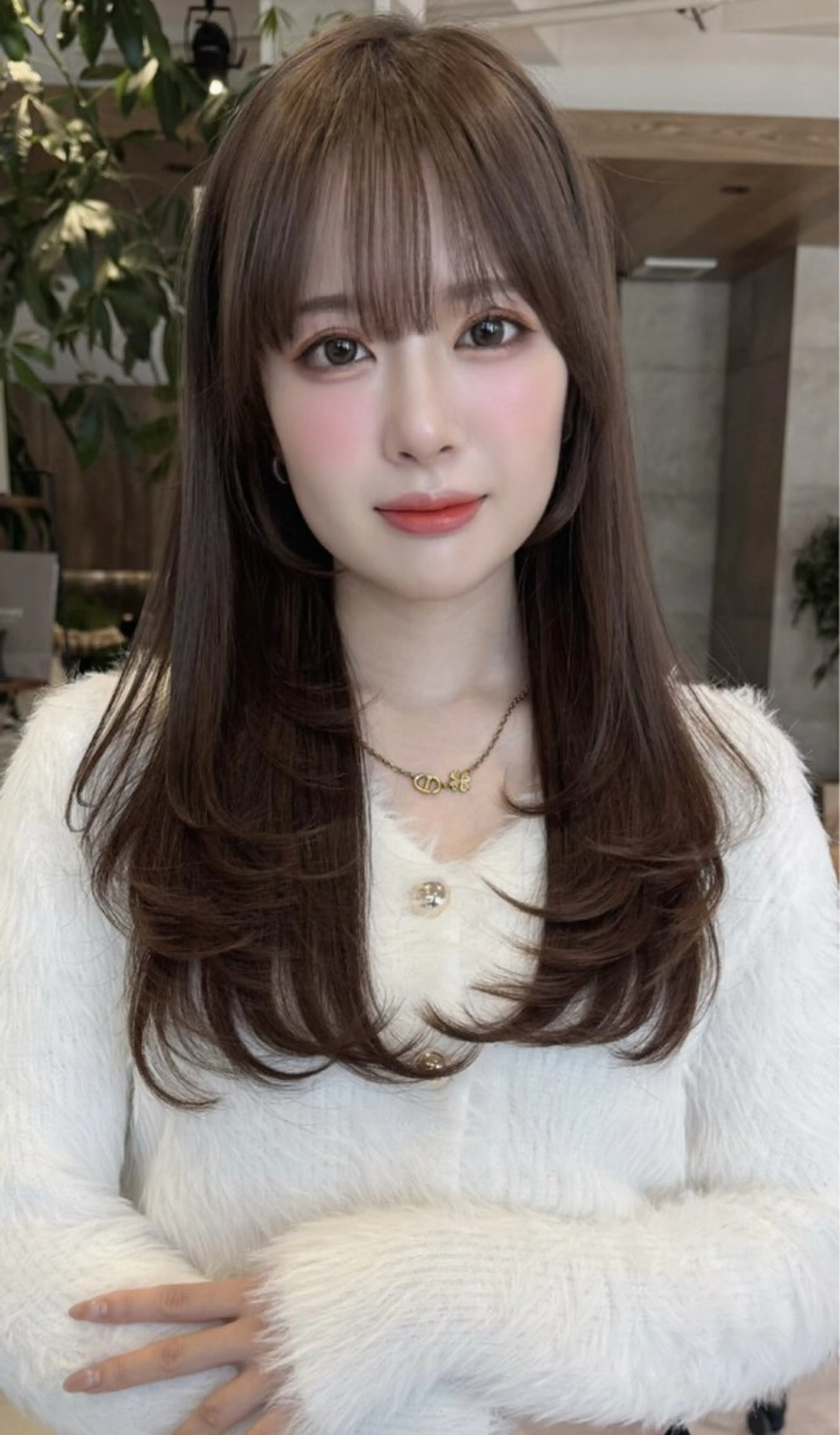 ロング 無料カットモデル /レイヤー特化/荒砂のヘアスタイル