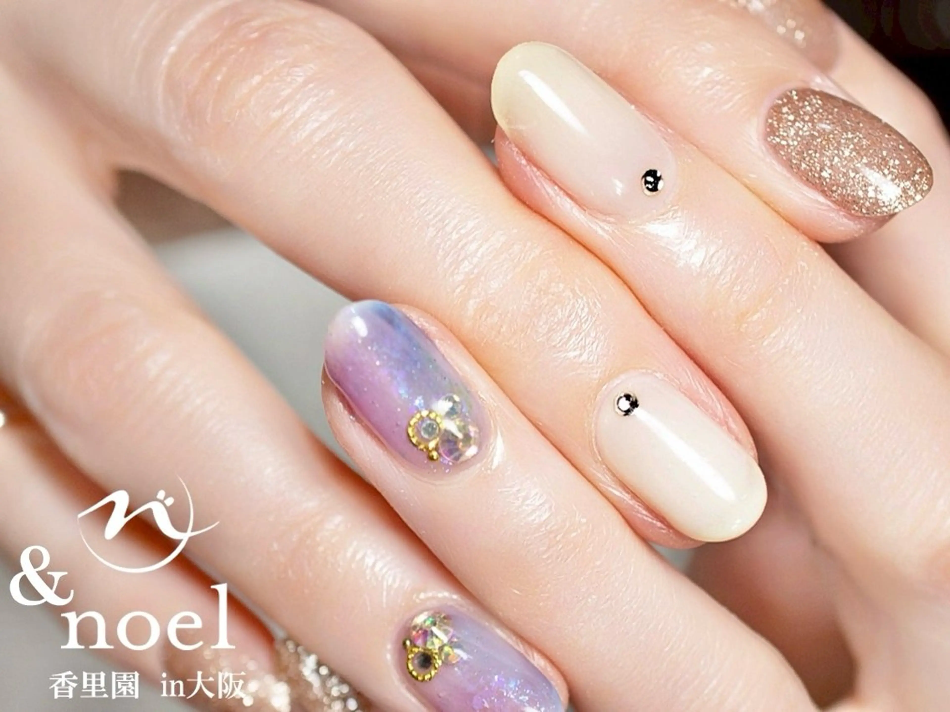 ネイル ハンドネイル Nailsalon  &Noel所属・もも 🍑のネイルデザイン