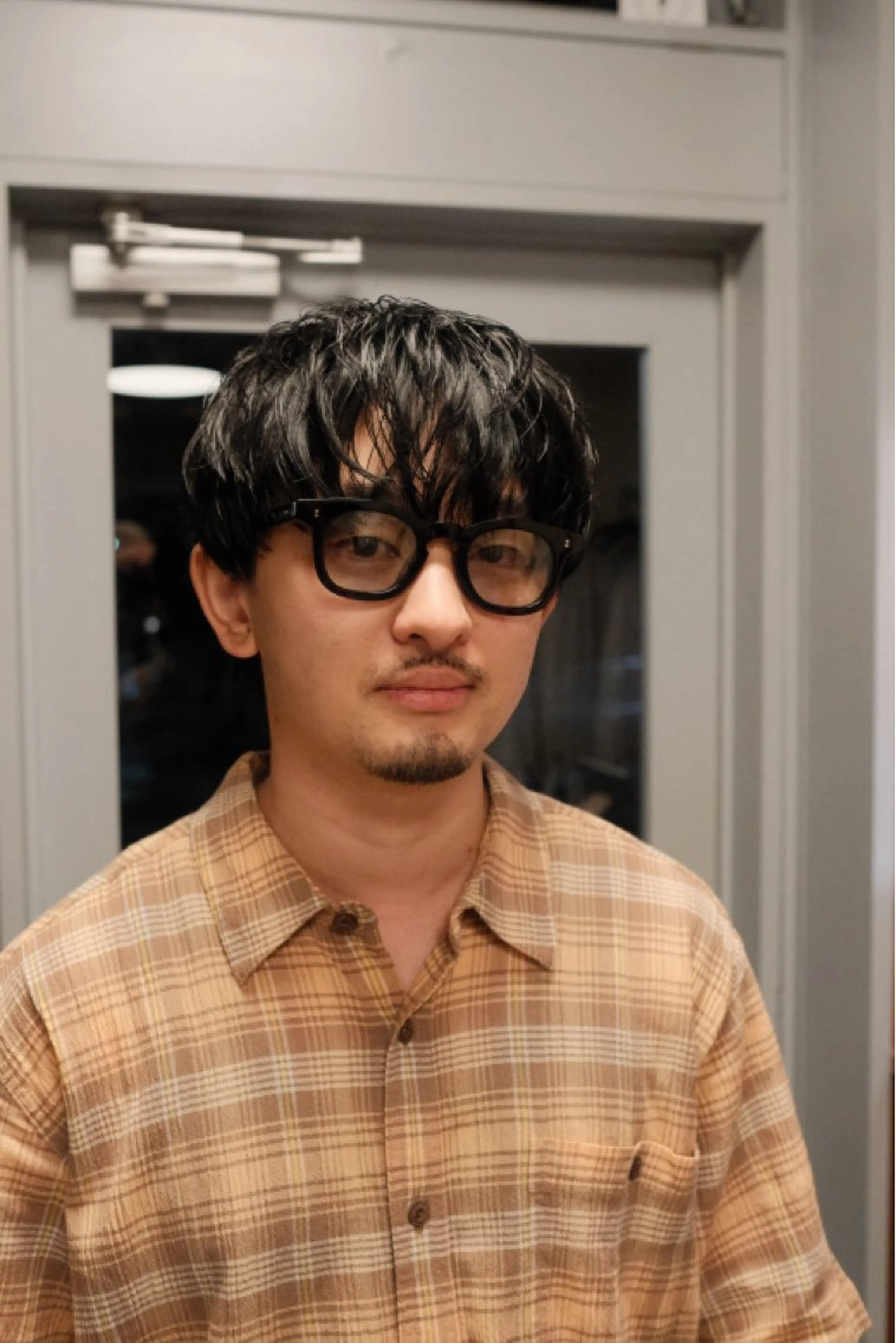 メンズ カット パーマ メンズパーマ いしだ りょうのヘアスタイル