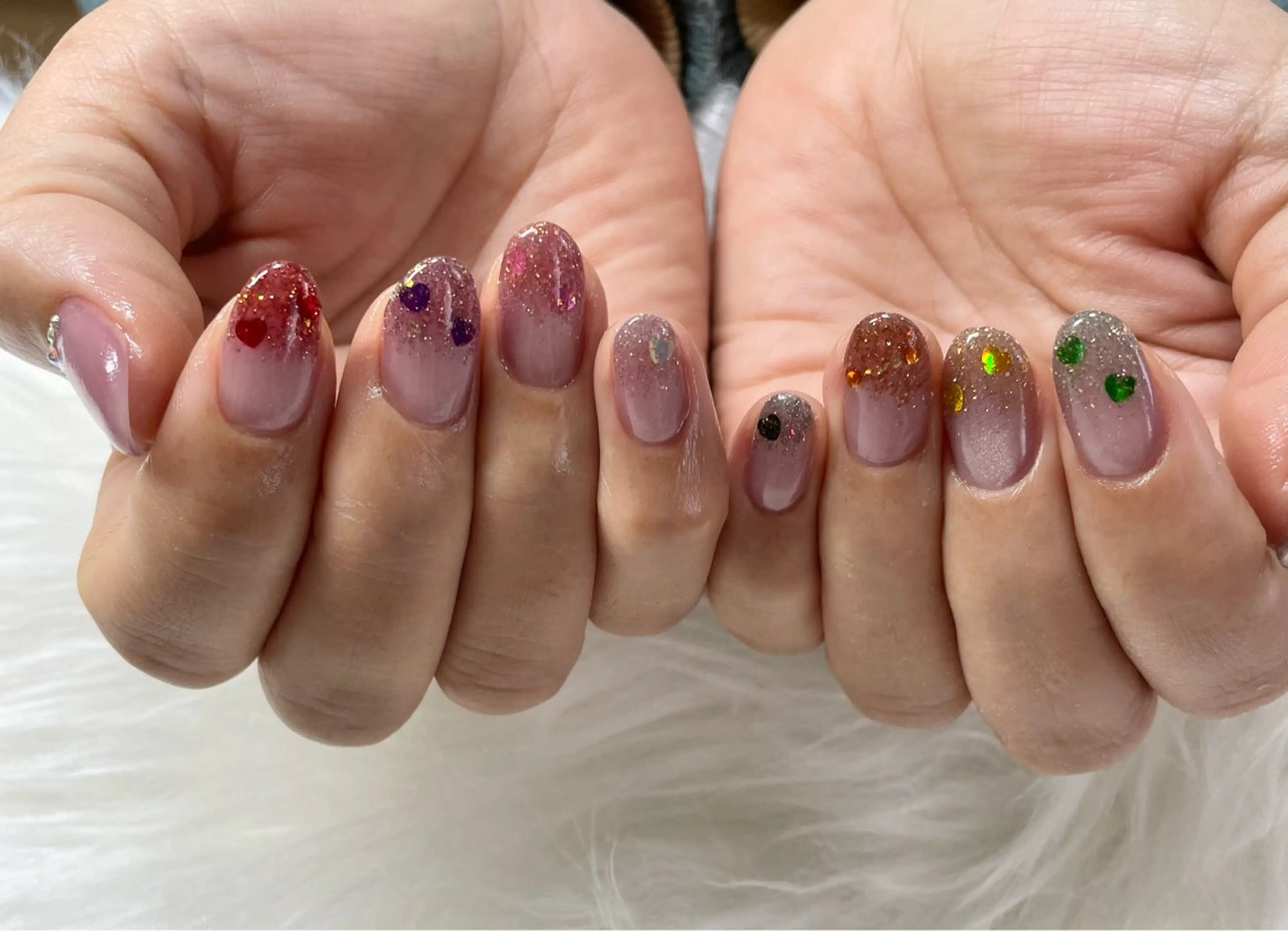 ネイル ハンドネイル nail salon HIRUKANAのネイルデザイン