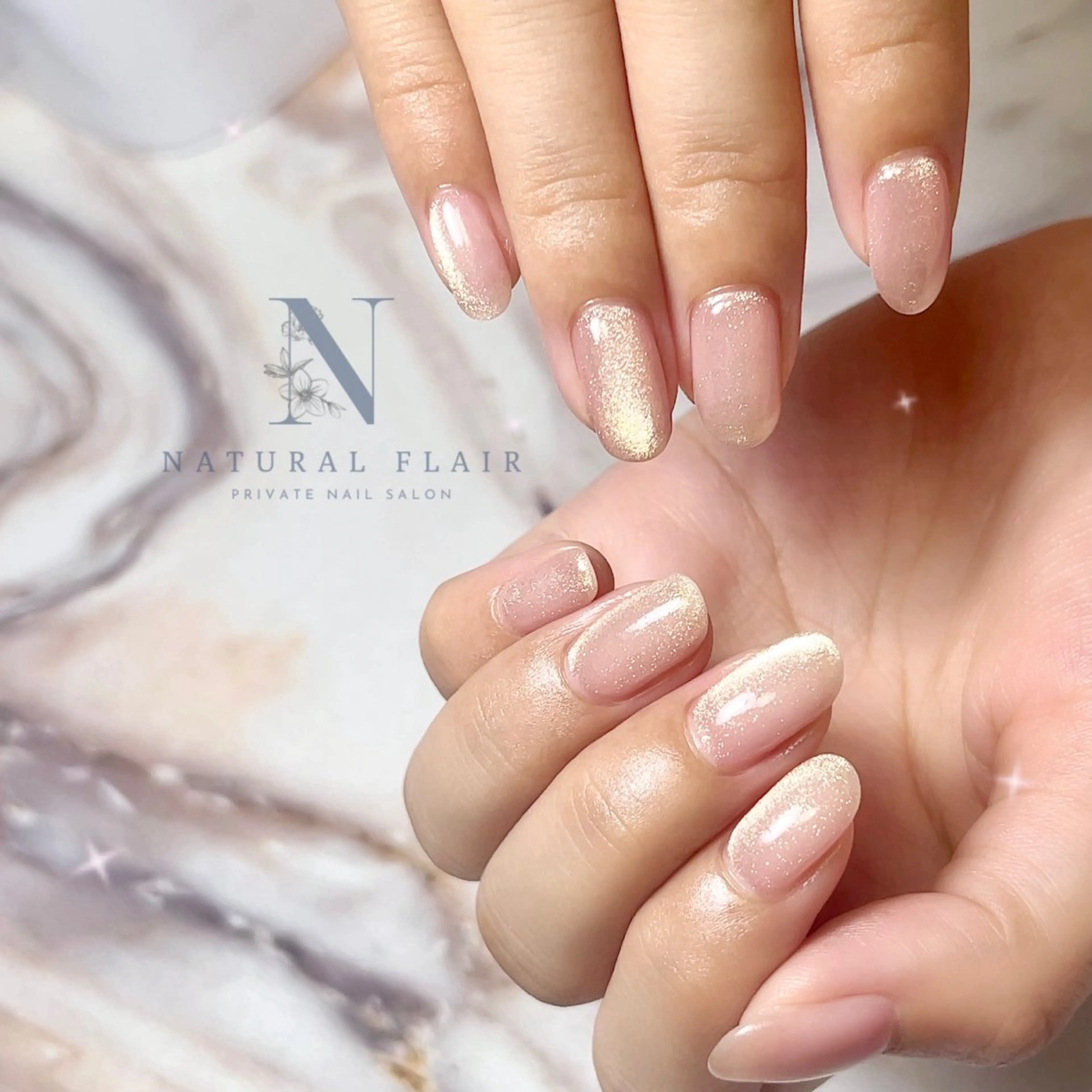 ネイル ハンドネイル natural flairのネイルデザイン