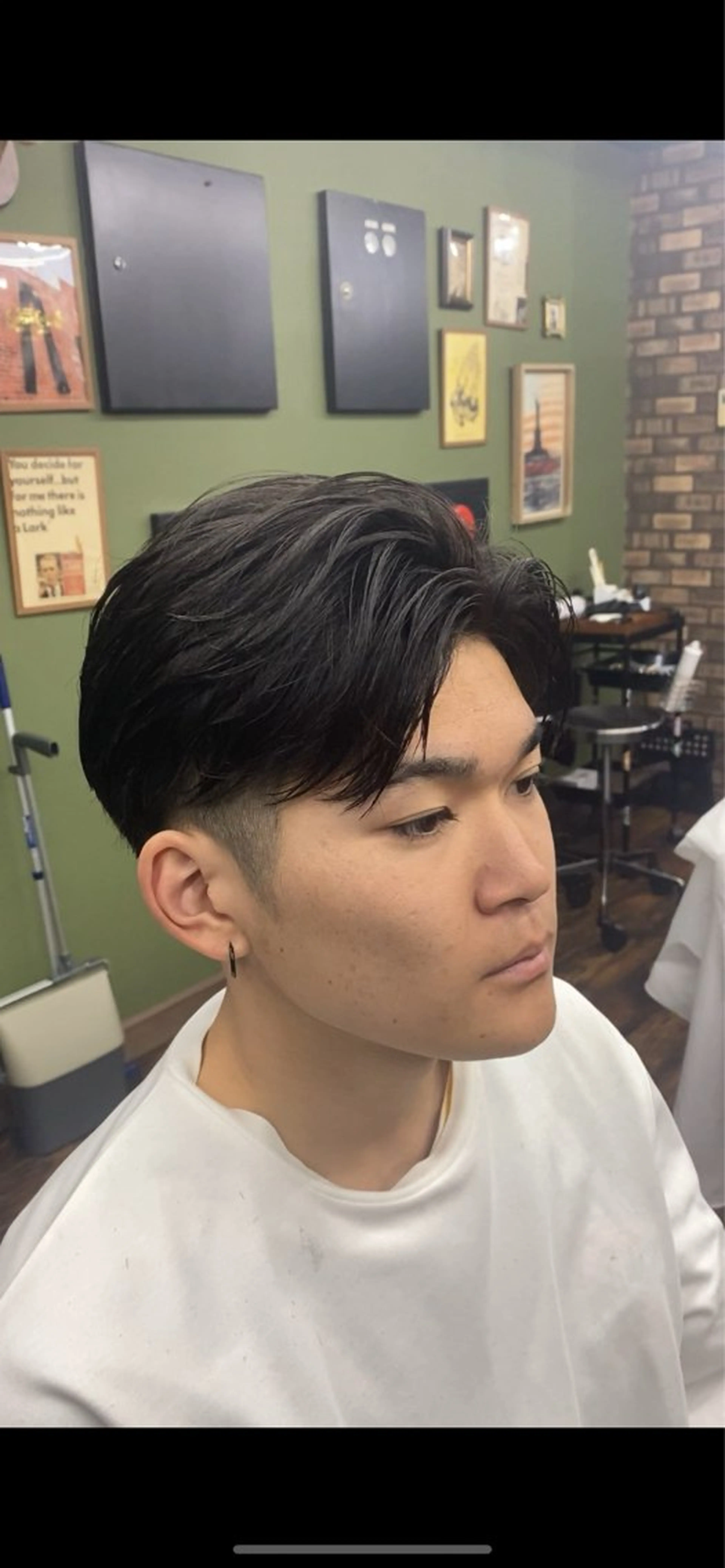 ミディアム Maison所属・メンズ特化 浜本志厳のヘアスタイル