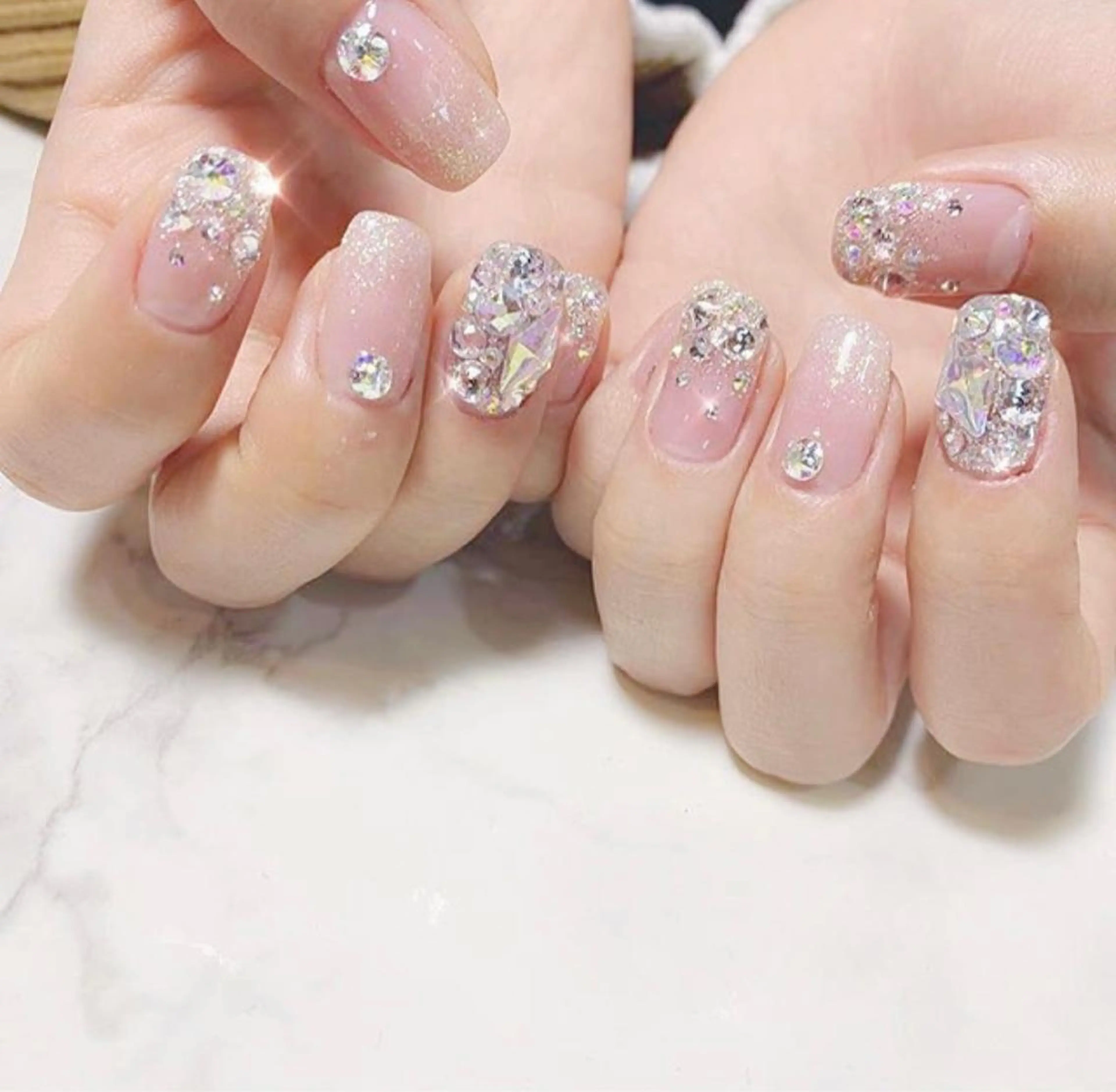 ネイル ✨Serenity ワンホンネイルのネイルデザイン