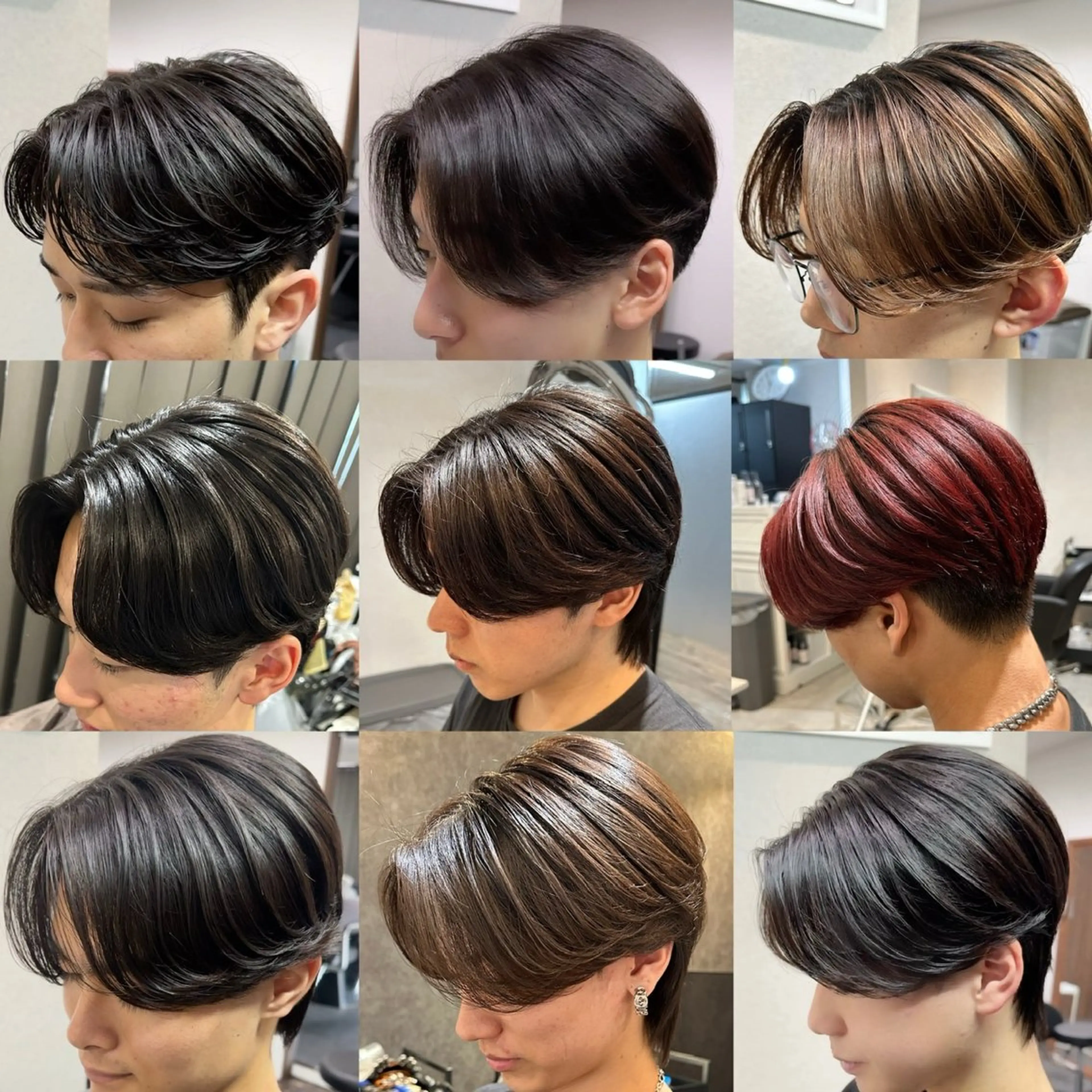 メンズ カット 縮毛矯正 ulus kobe所属・藤枝 大地のヘアスタイル