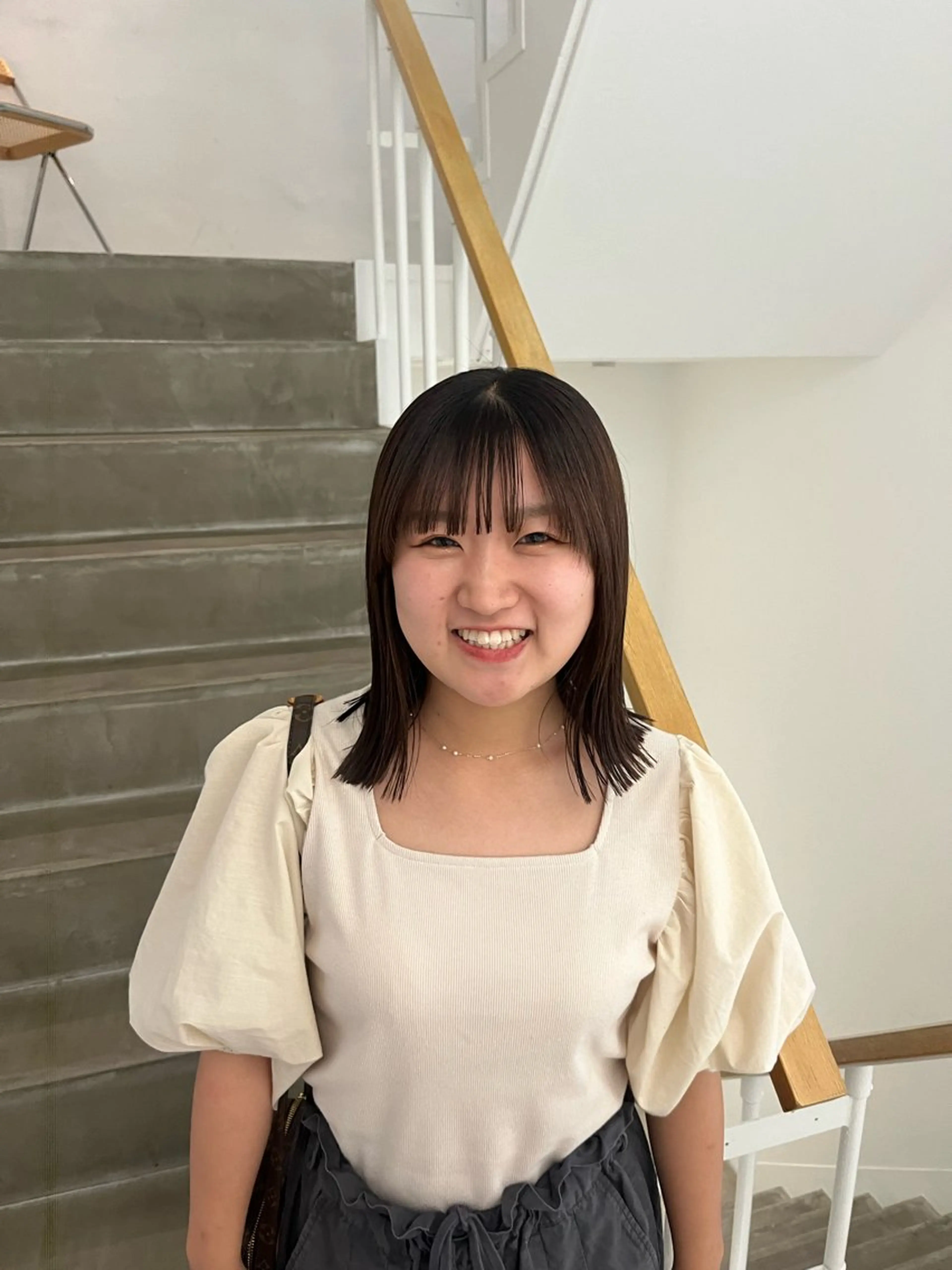 ミディアム e･n･u烏丸所属・やまのうち もえのヘアスタイル