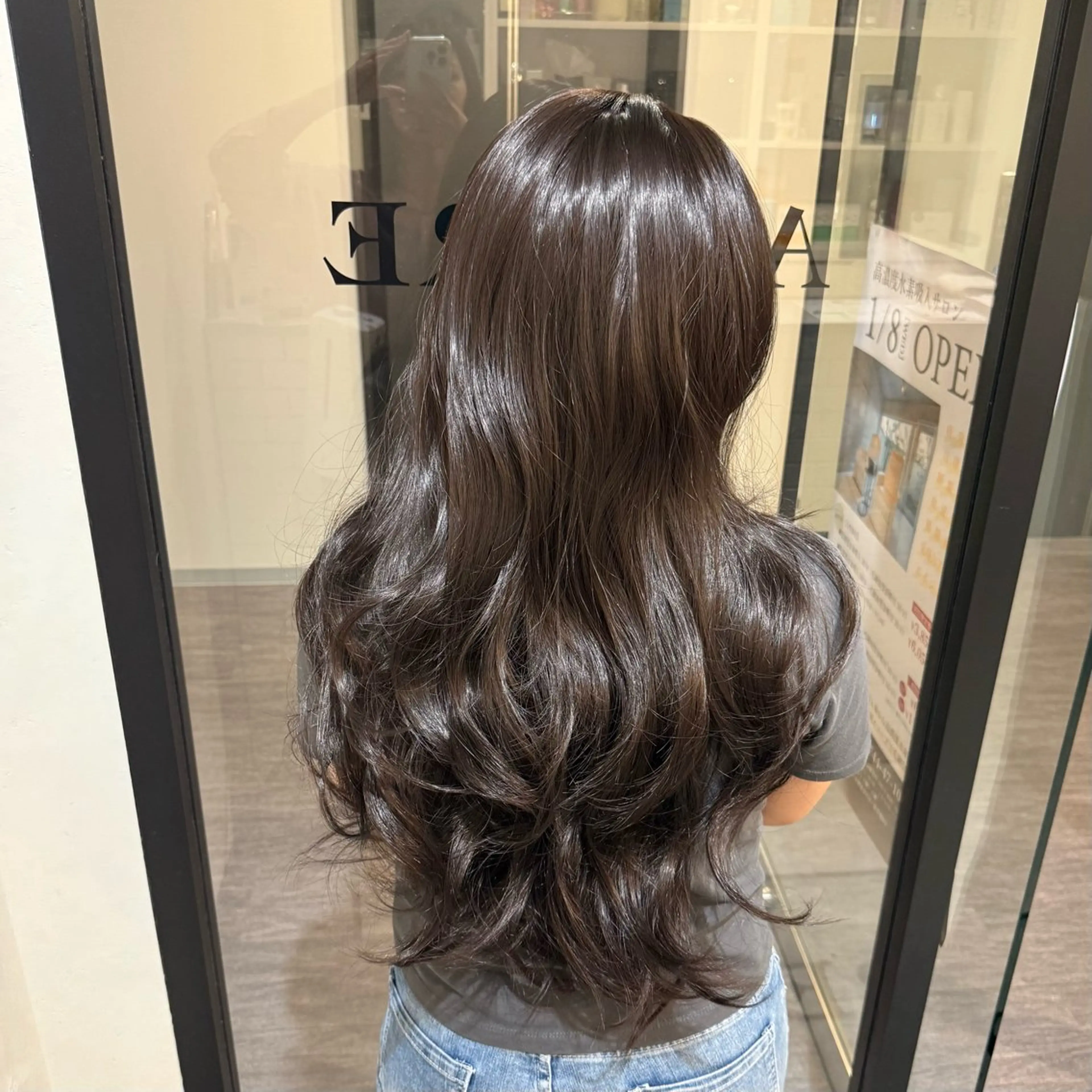 ロング 髪質改善透明感カラー ayukaのヘアスタイル
