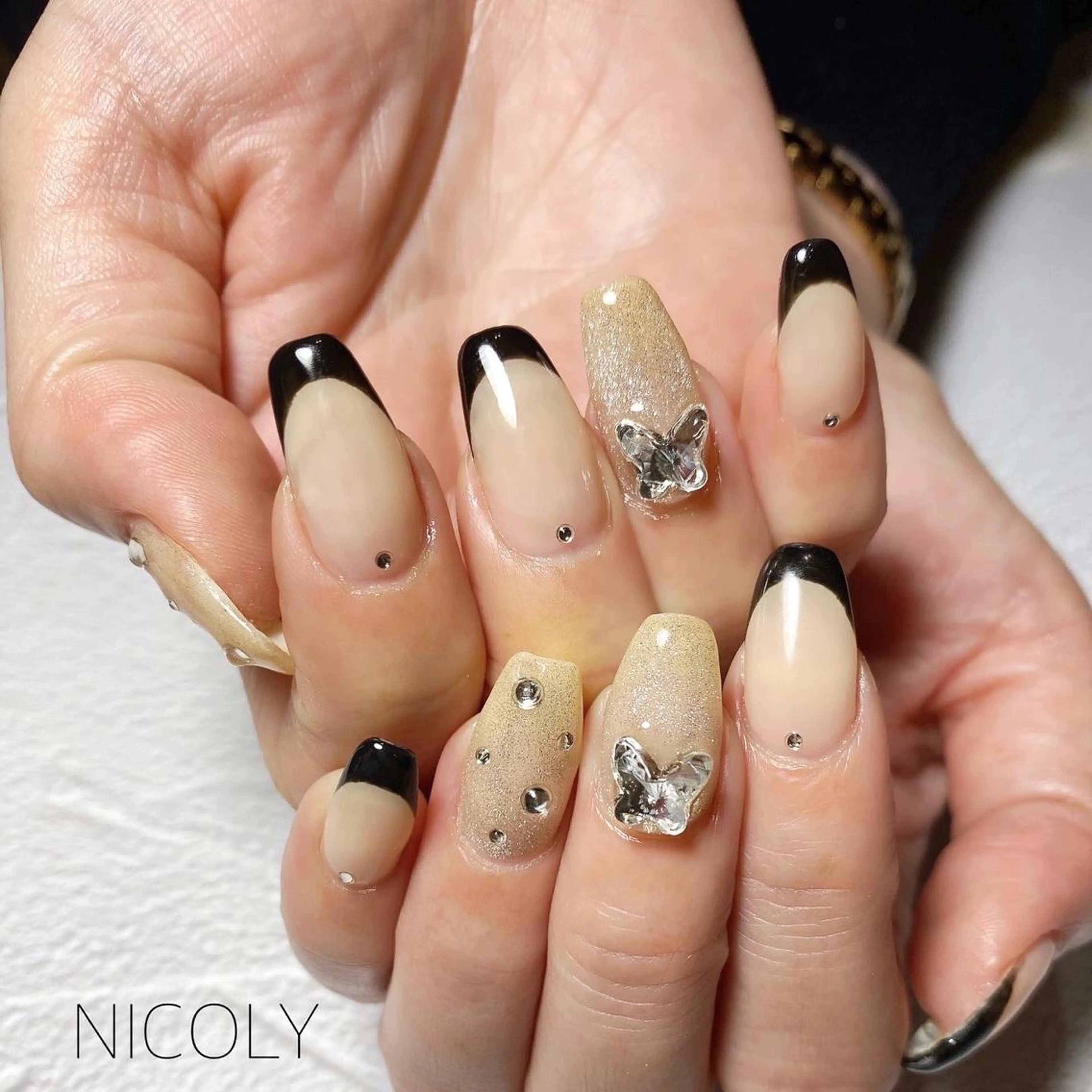 ネイル フレンチネイル ワンカラーネイル nailist kobayashiのネイルデザイン