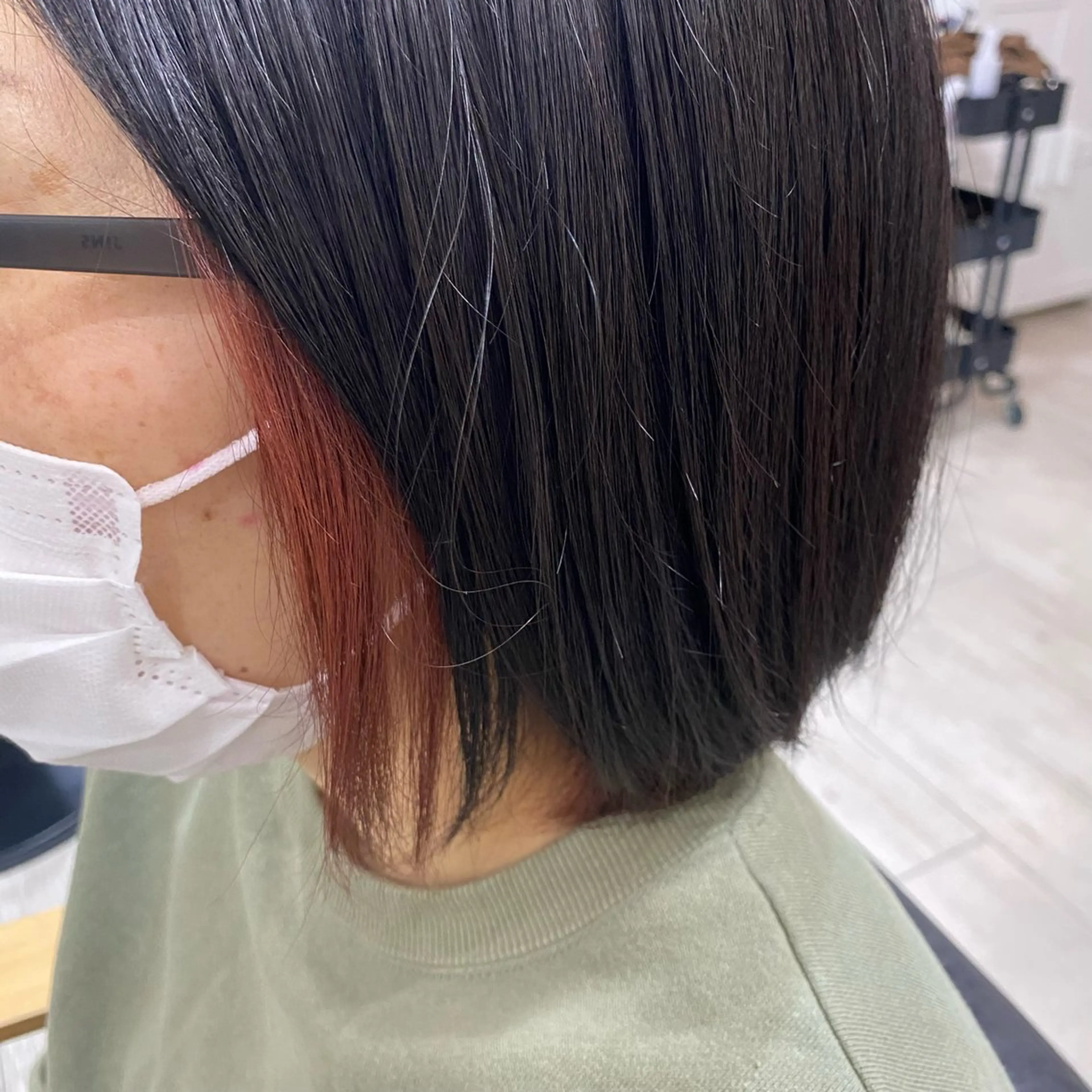 ショート カラー ヘアカラー Az所属・Az ながいりかのヘアスタイル