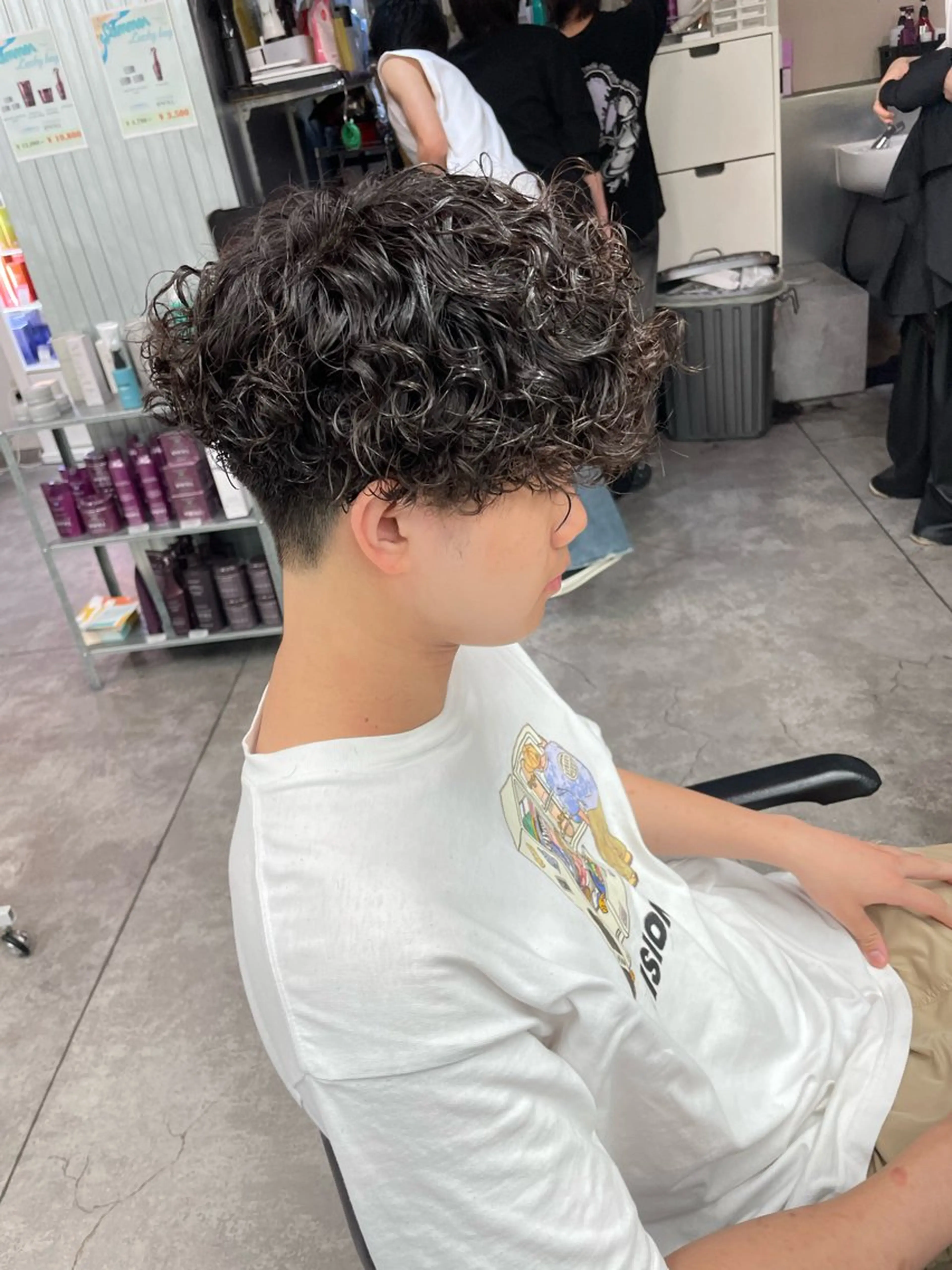 パーマ メンズ カット パーマ 町田エリアＮｏ．１/ パーマ特化/太田京希のヘアスタイル