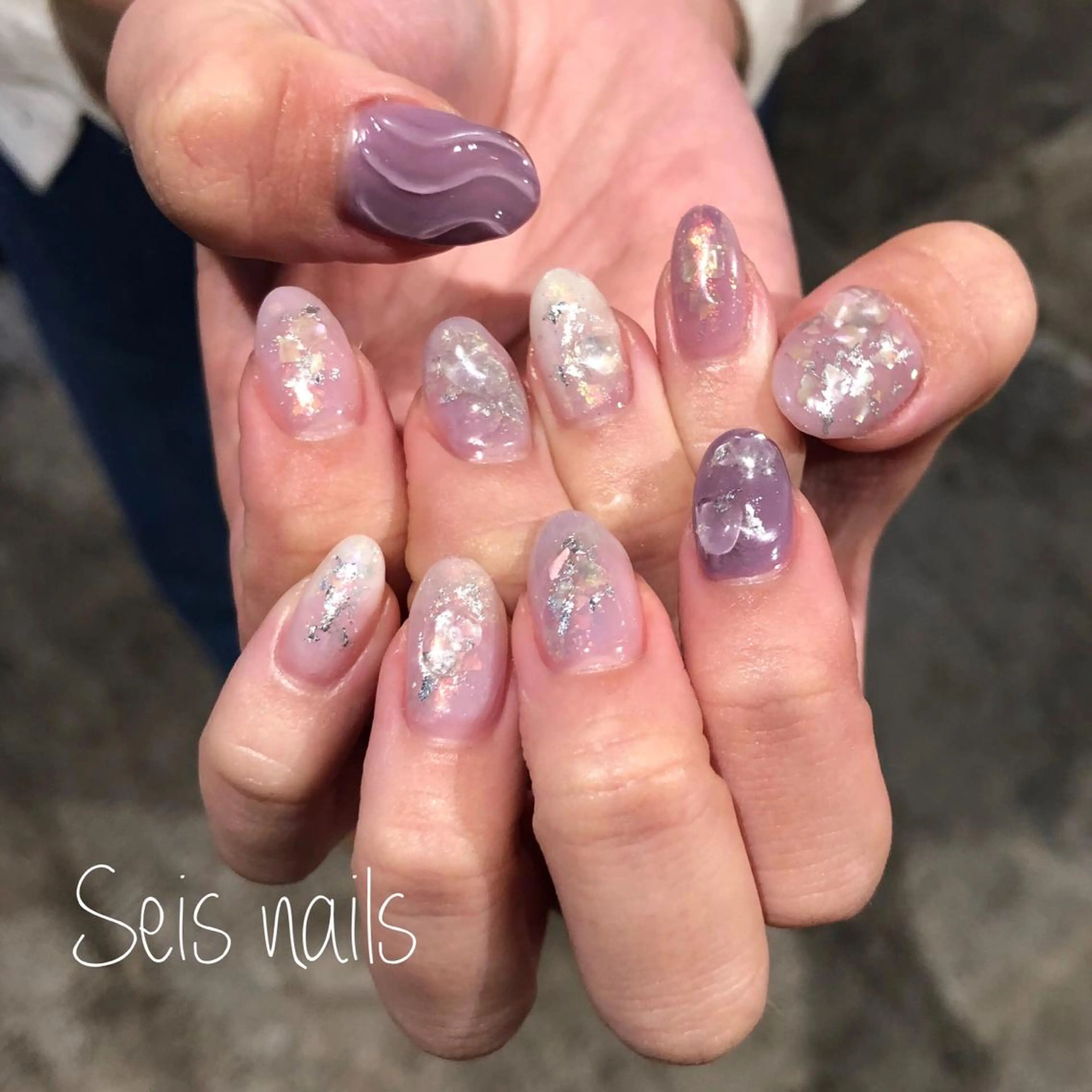 ネイル ハンドネイル Seis Shihoのネイルデザイン