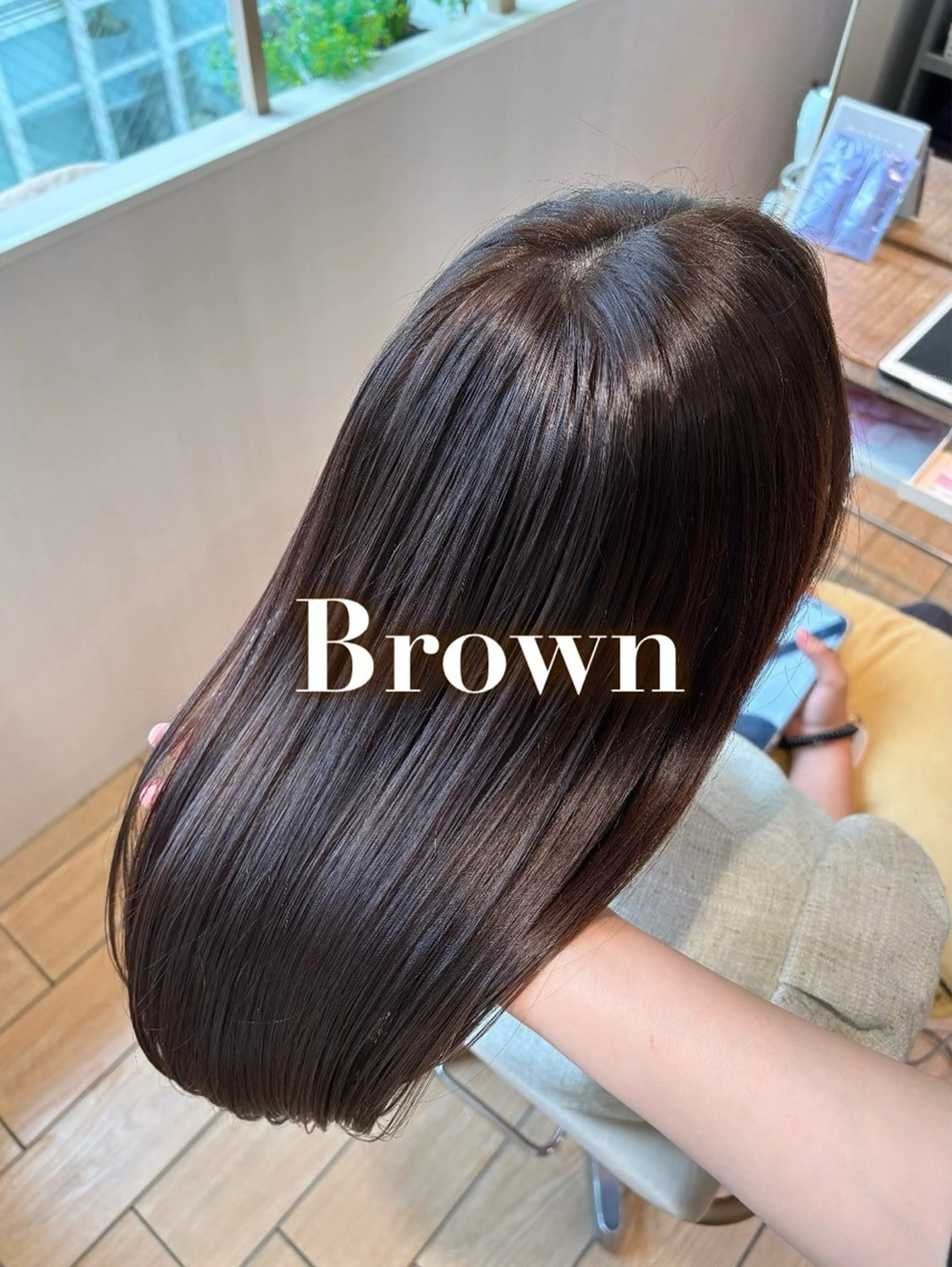 【頭皮マッサージ付き💆🏻‍♀️】艶々トーンアップカラー🫧＋ダメージ補修トリートメント🧴の写真
