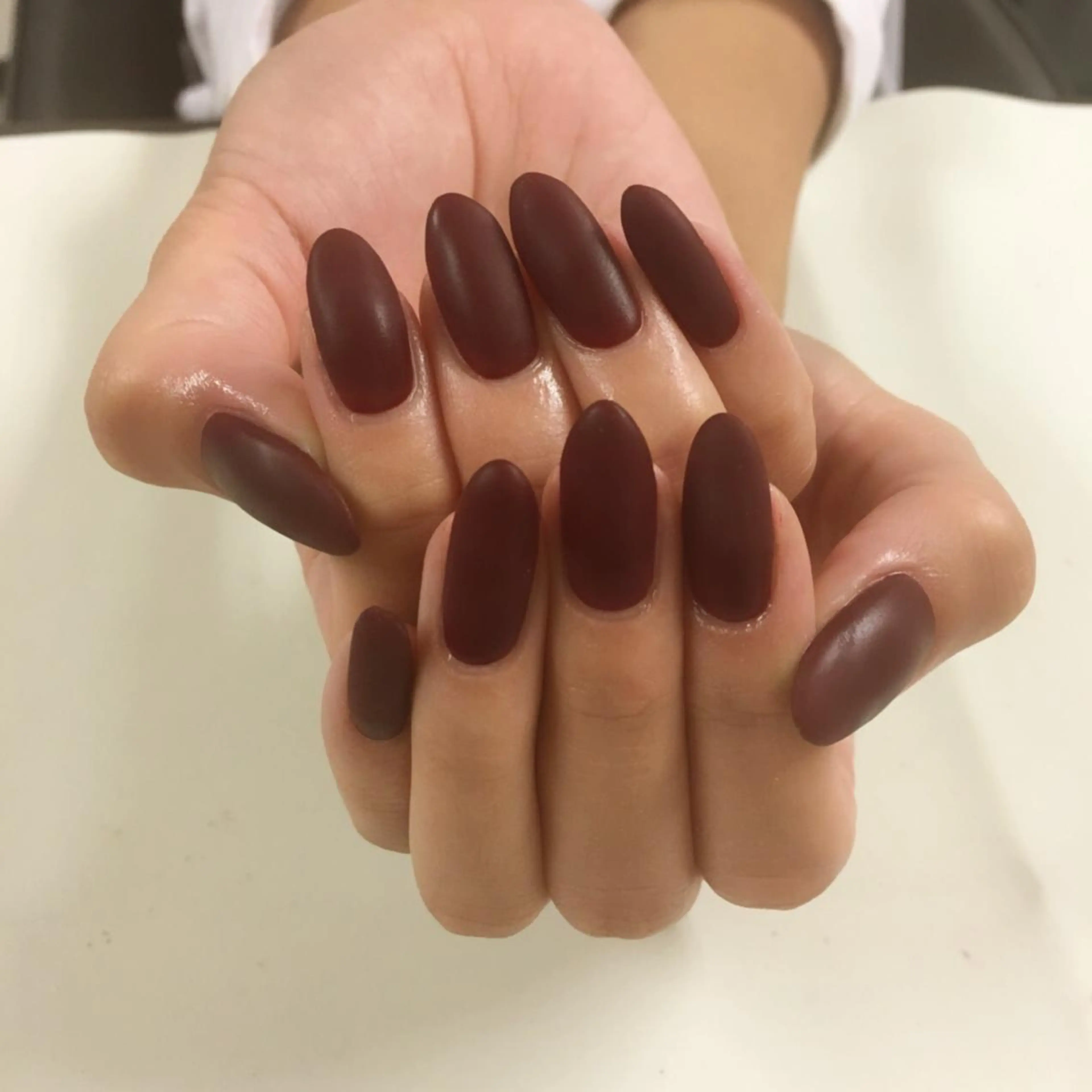 ネイル マットネイル ワンカラーネイル SHINE NAILのネイルデザイン