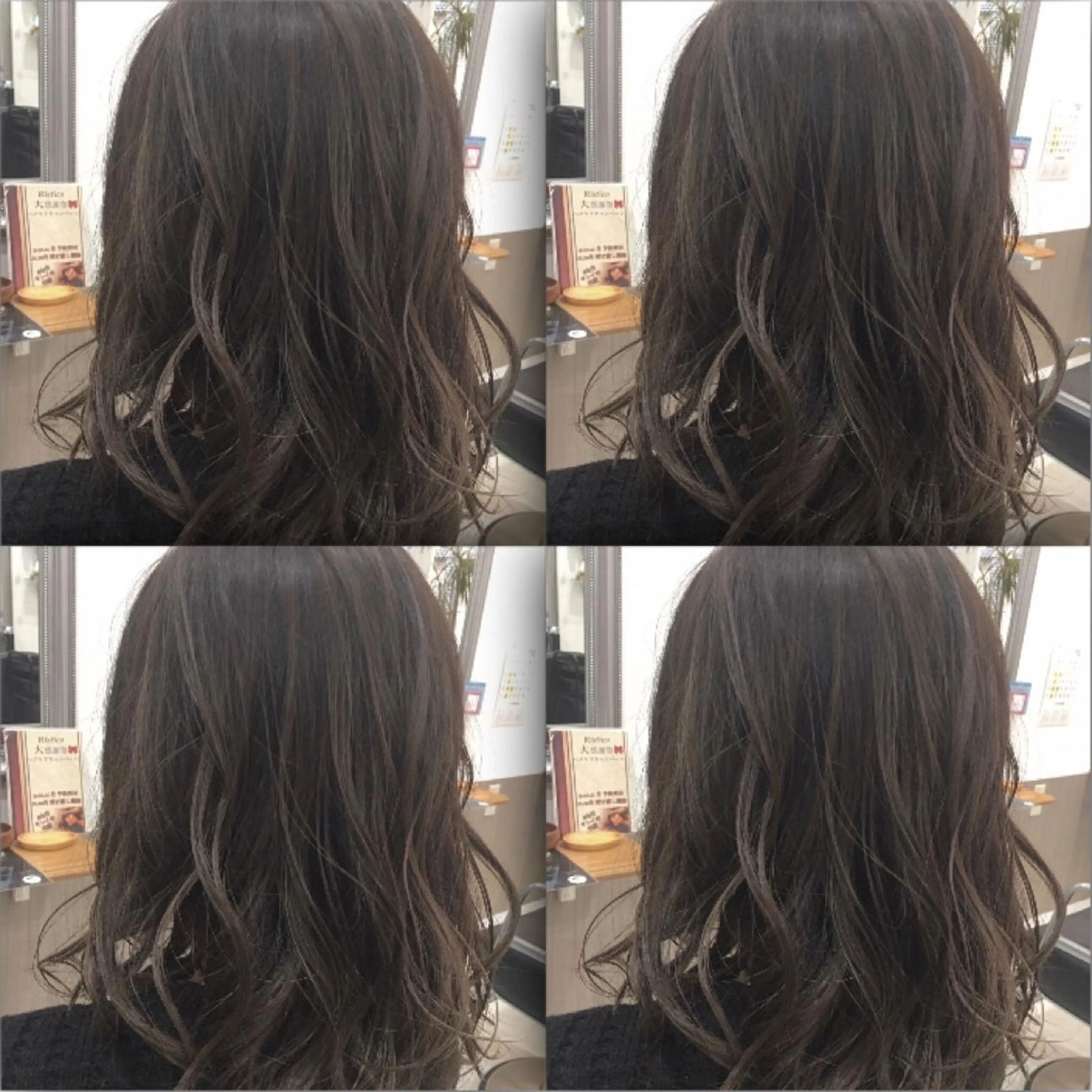 セミロング カット ヘアカラー トリートメント トップスタイリスト 江口 稜亮のヘアスタイル