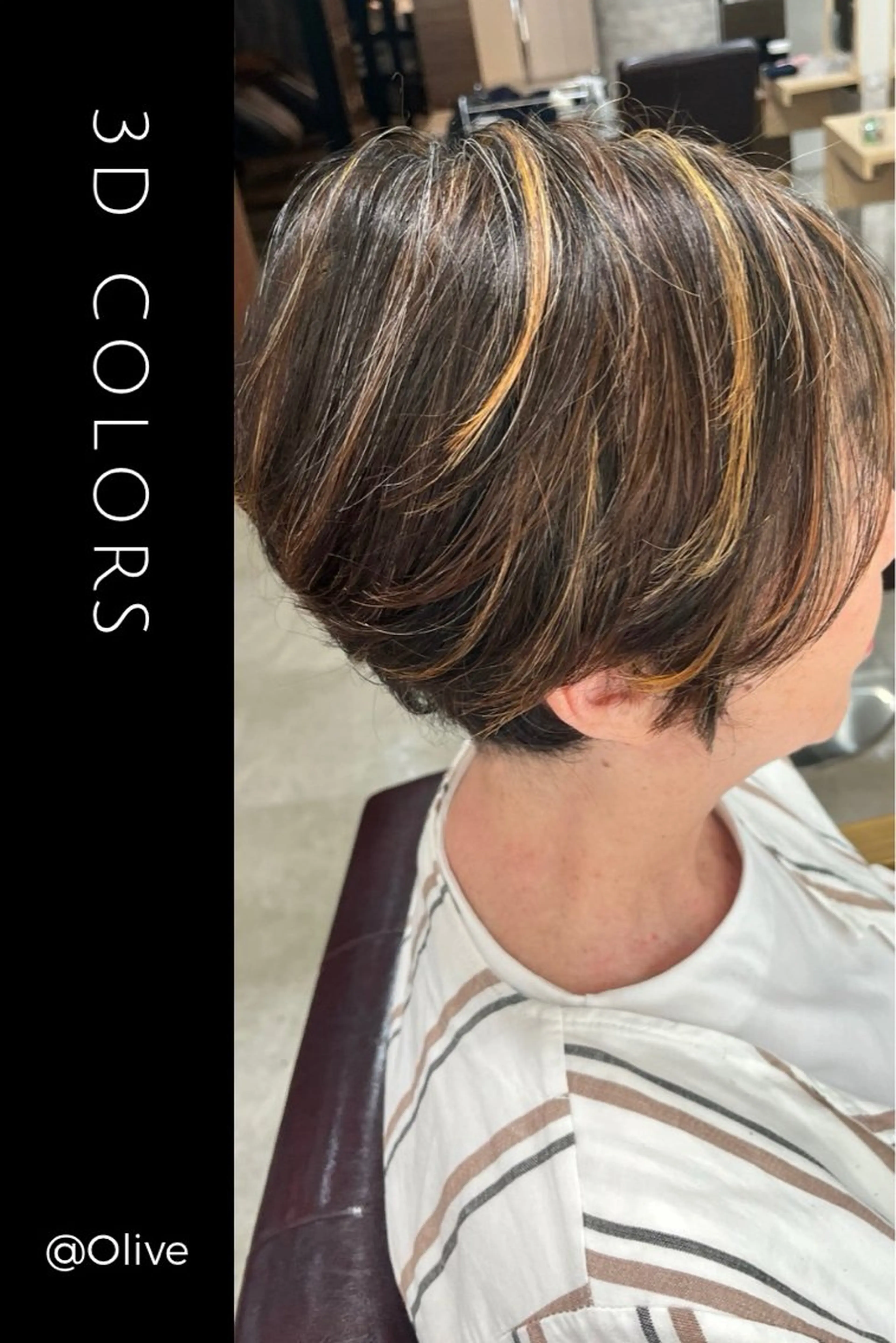 ショート カラー olive心斎橋所属・髪質改善／大人ヘアー Olive/Maiのヘアスタイル