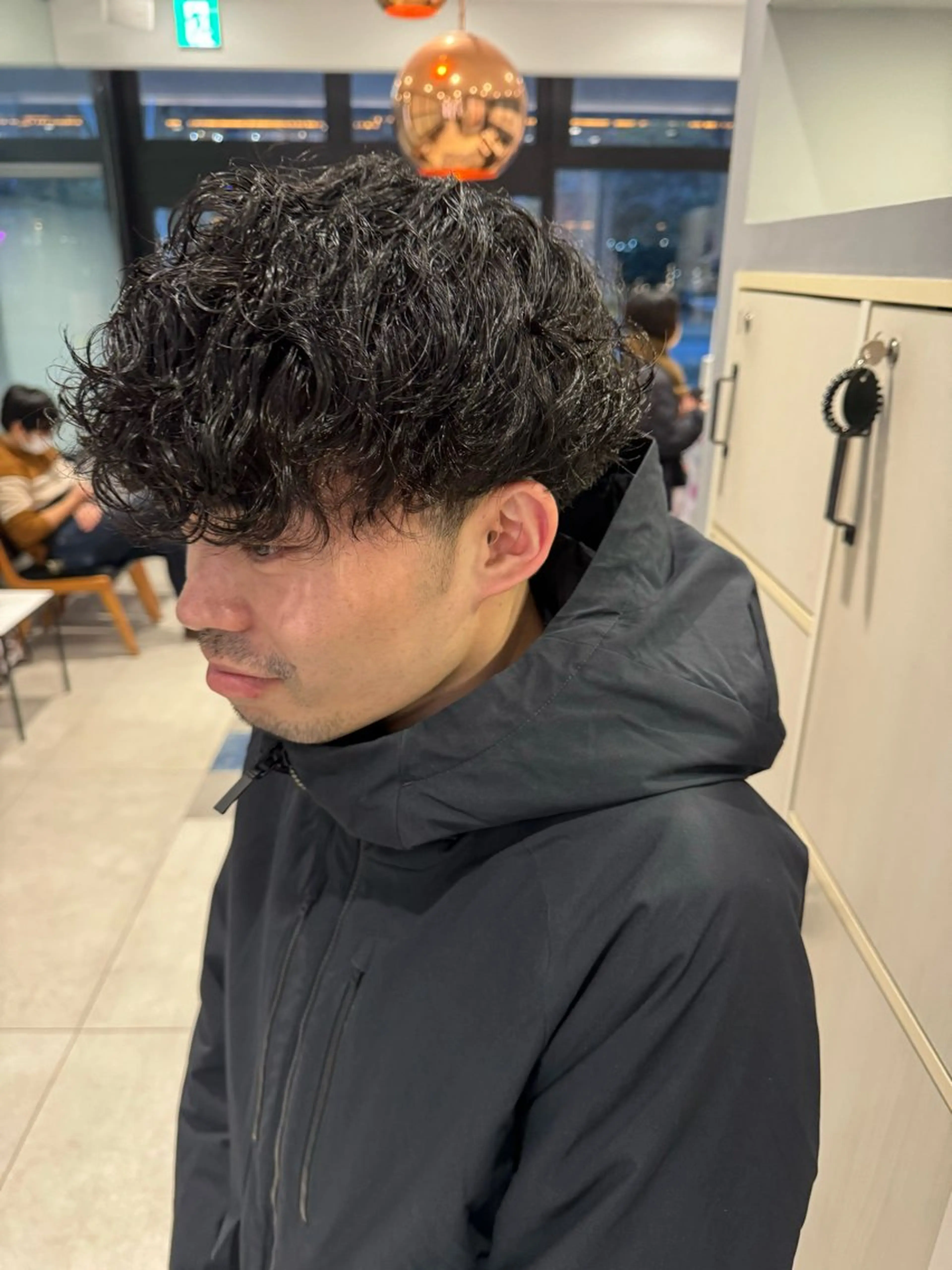 パーマ メンズ シールエクステ earth/sayaのヘアスタイル