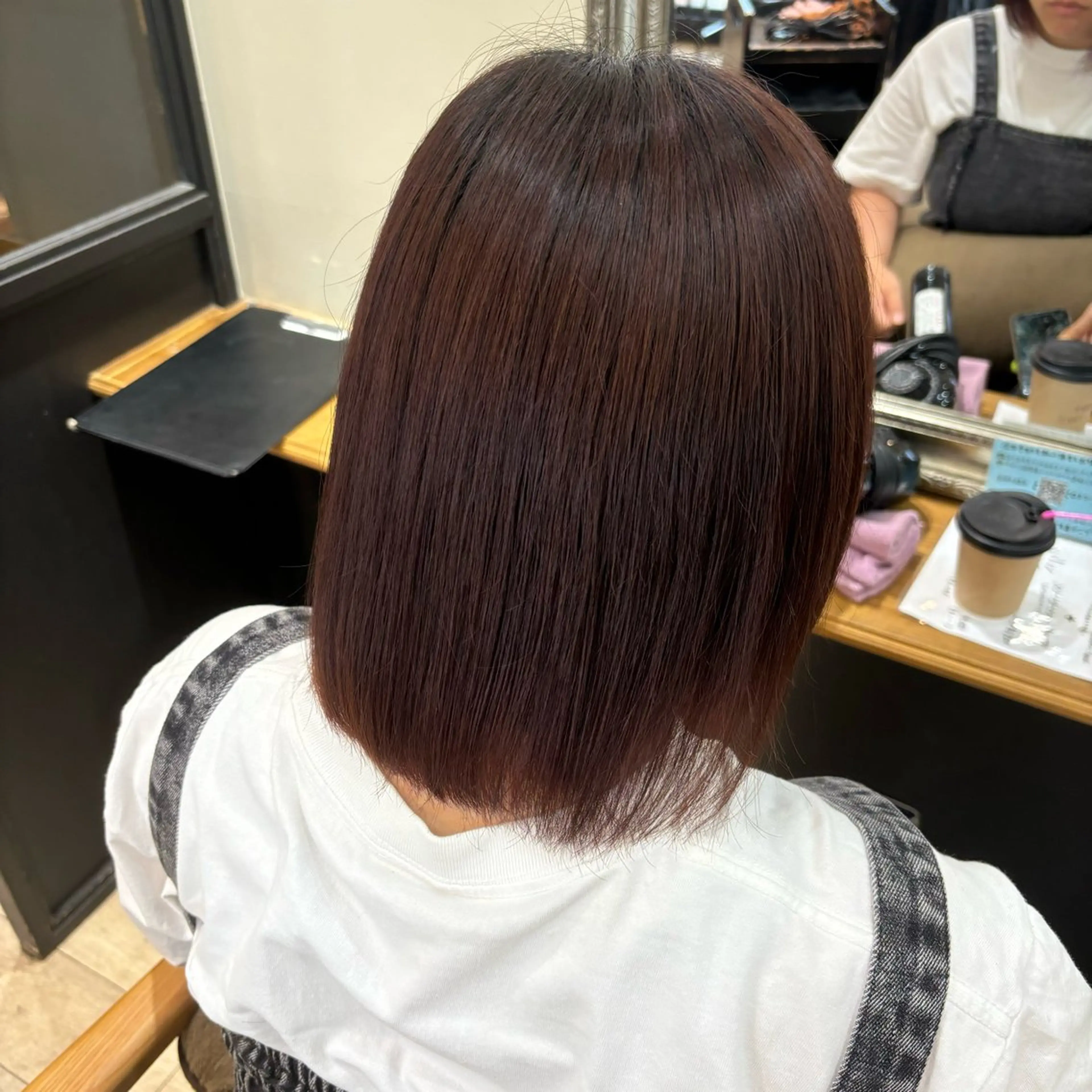 カラー ヘアカラー トリートメント しおり/🍬 KOKORO🤍のヘアスタイル