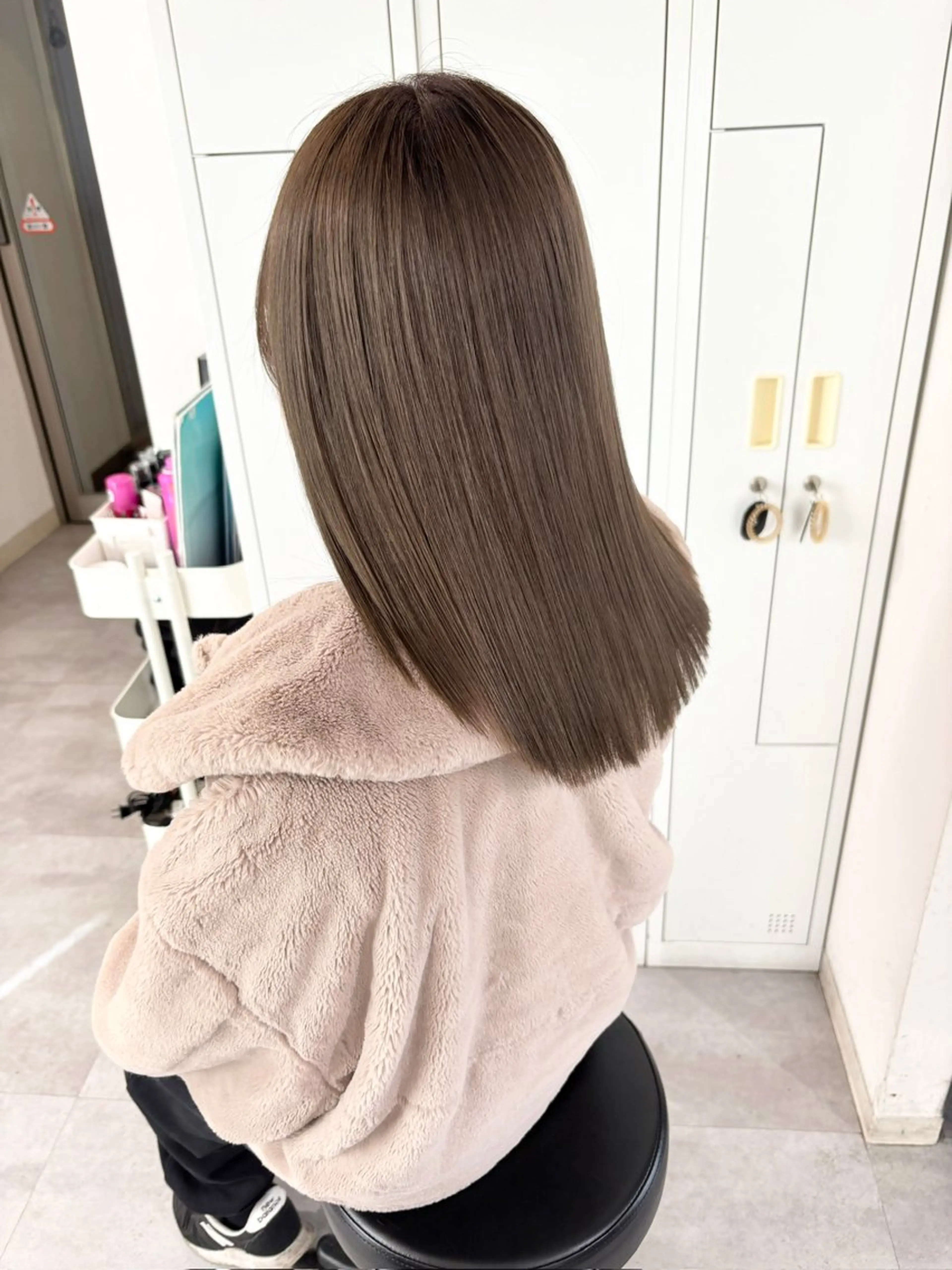 ミディアム カット ヘアカラー トリートメント Luis難波店所属・ルイス難波 keinaのヘアスタイル