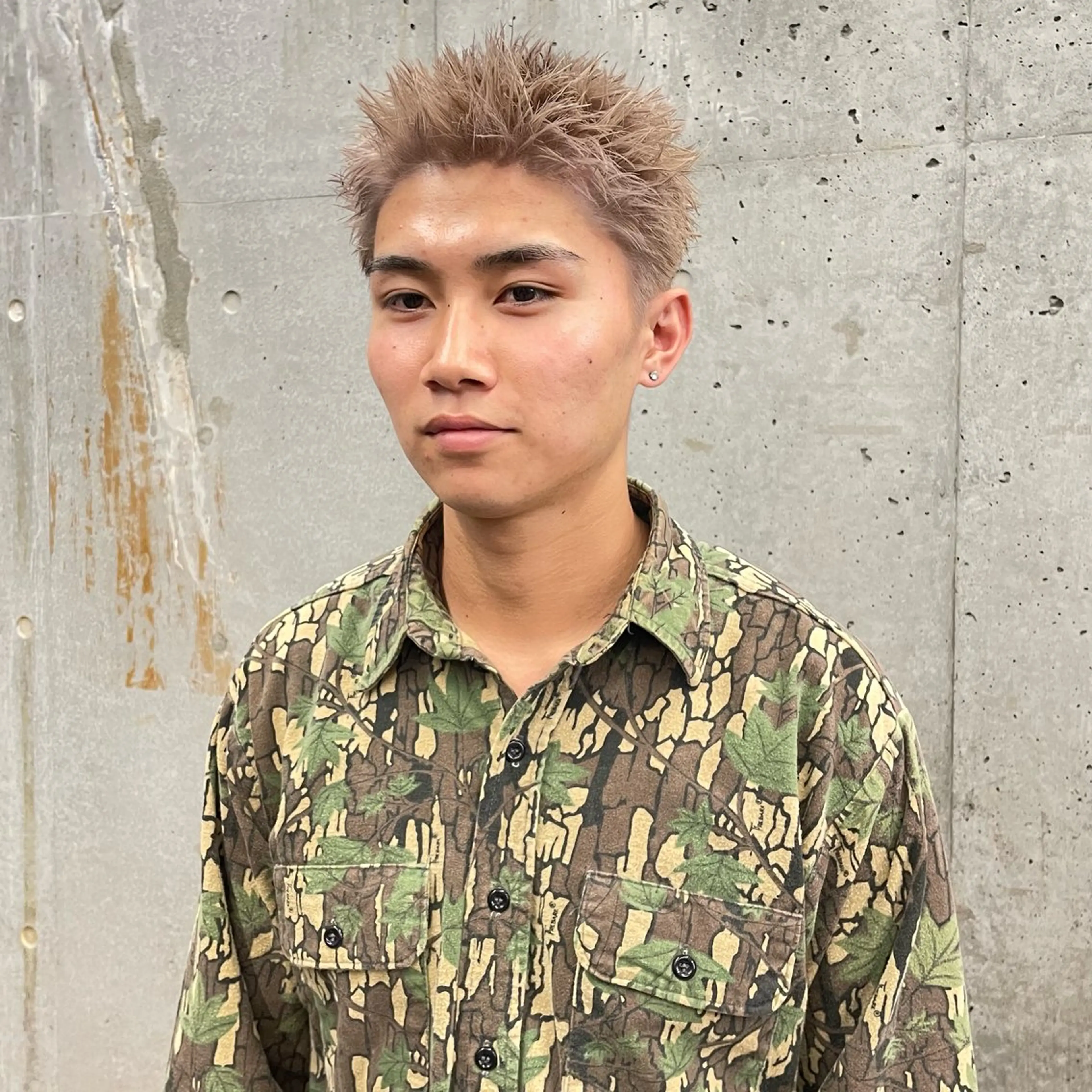 ショート カラー メンズ カット ヘアカラー 《メンズ支持NO.1 ×艶ブラウン》ソウタのヘアスタイル