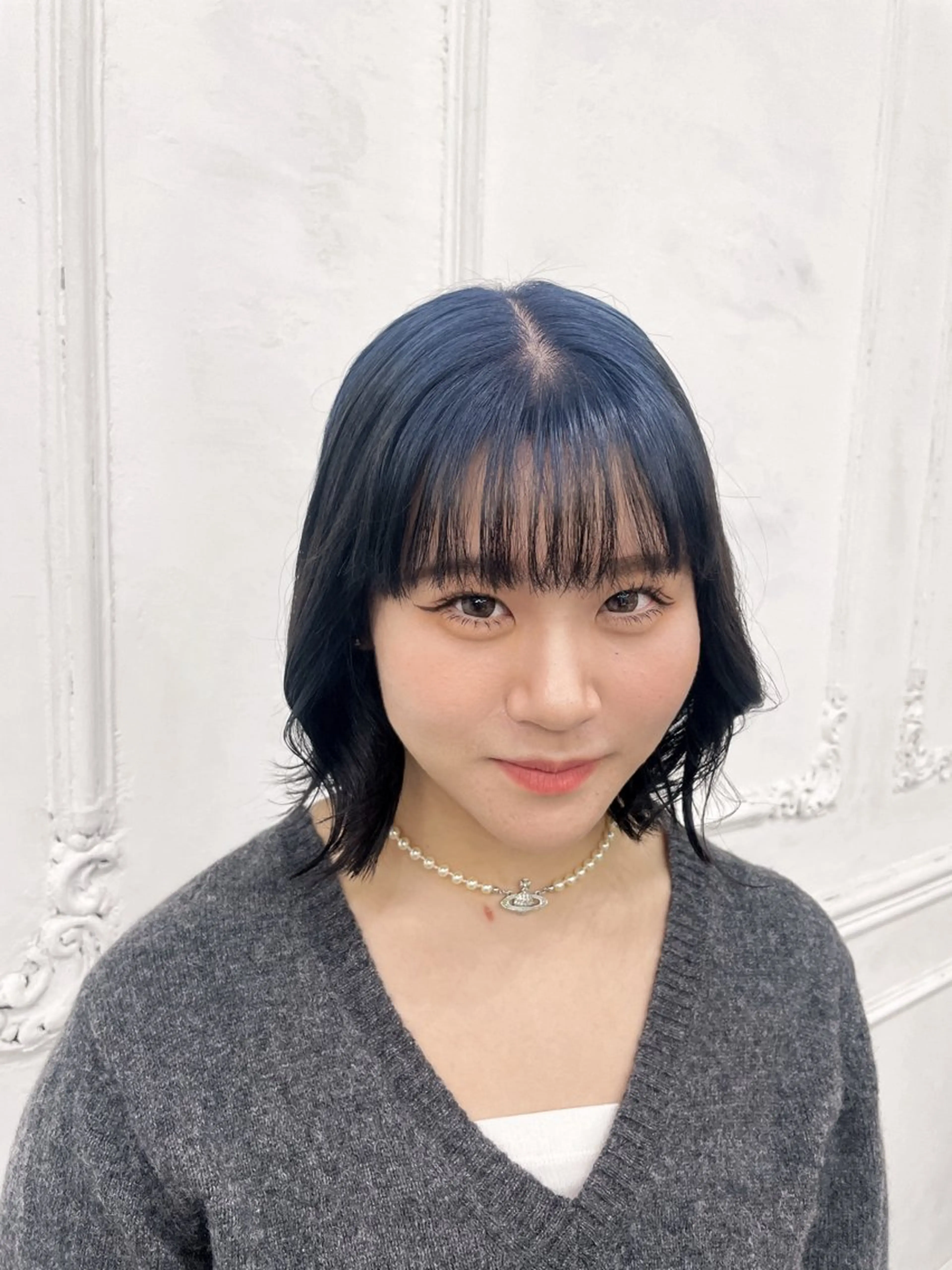 ミディアム ヘアカラー MaisonHALU さくらのヘアスタイル