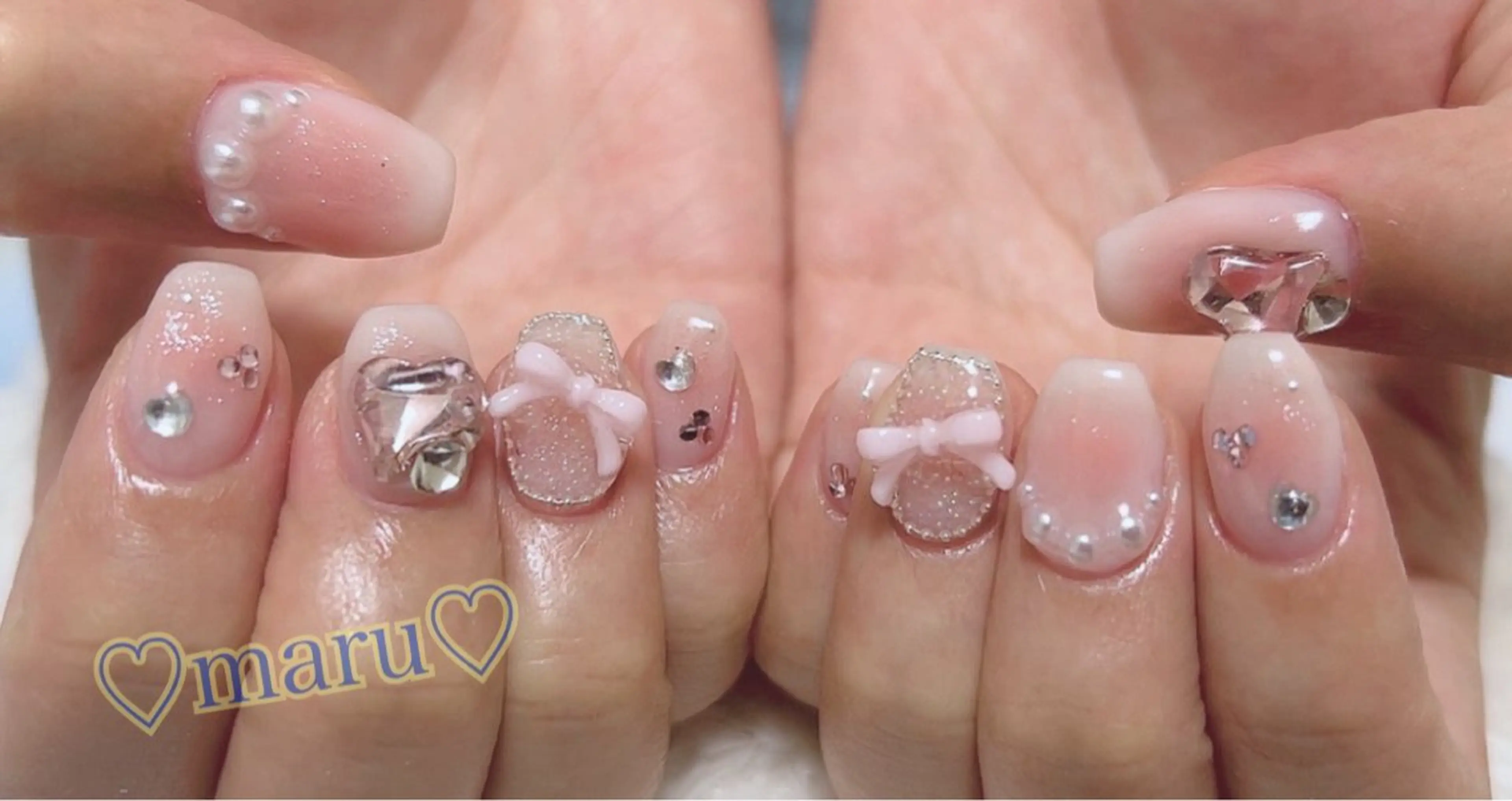 ネイル ハンドネイル フットネイル まるみ ♡のネイルデザイン