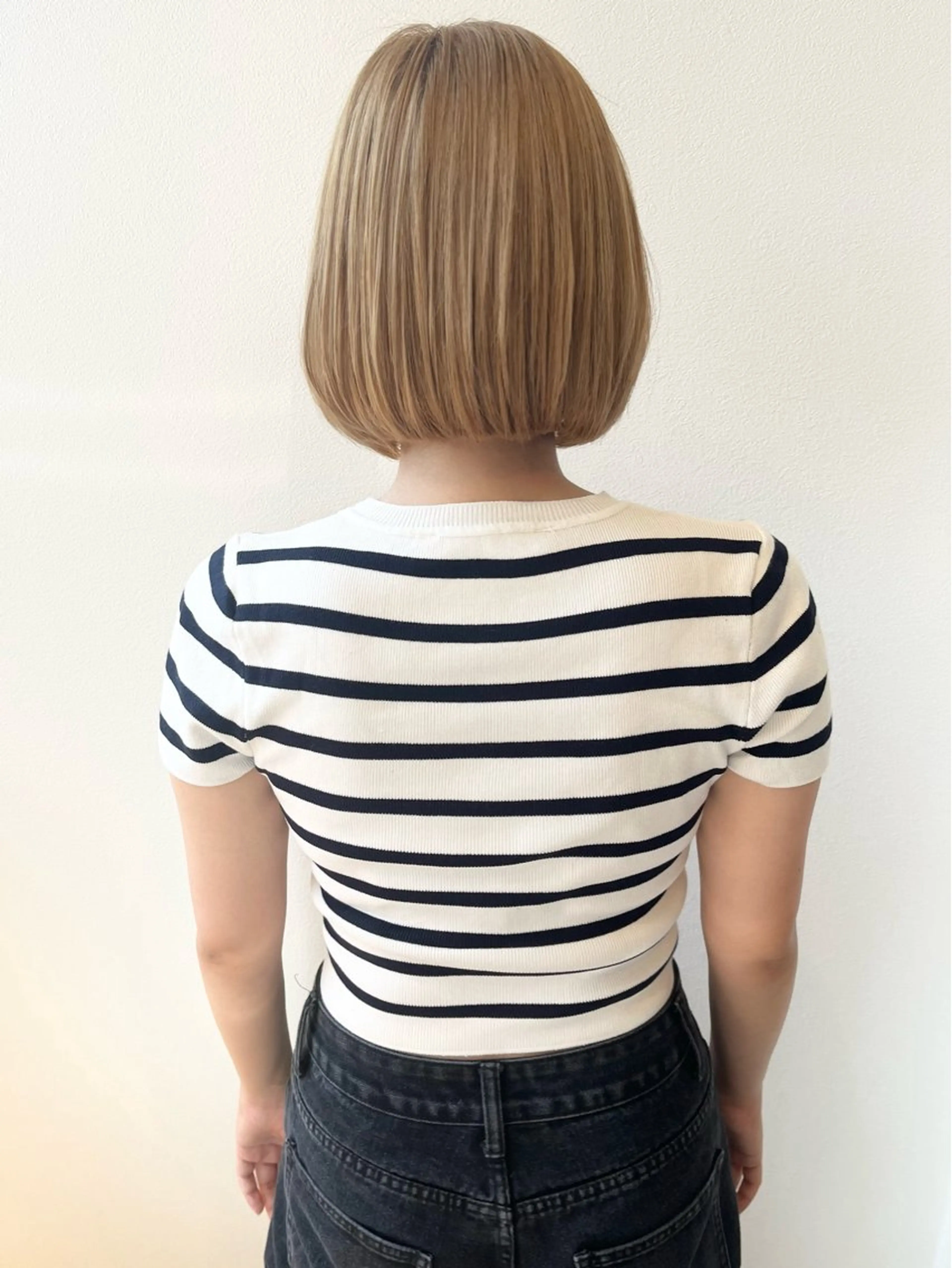 セミロング カット ヘアカラー トリートメント MYRTLE TSUNODAのヘアスタイル