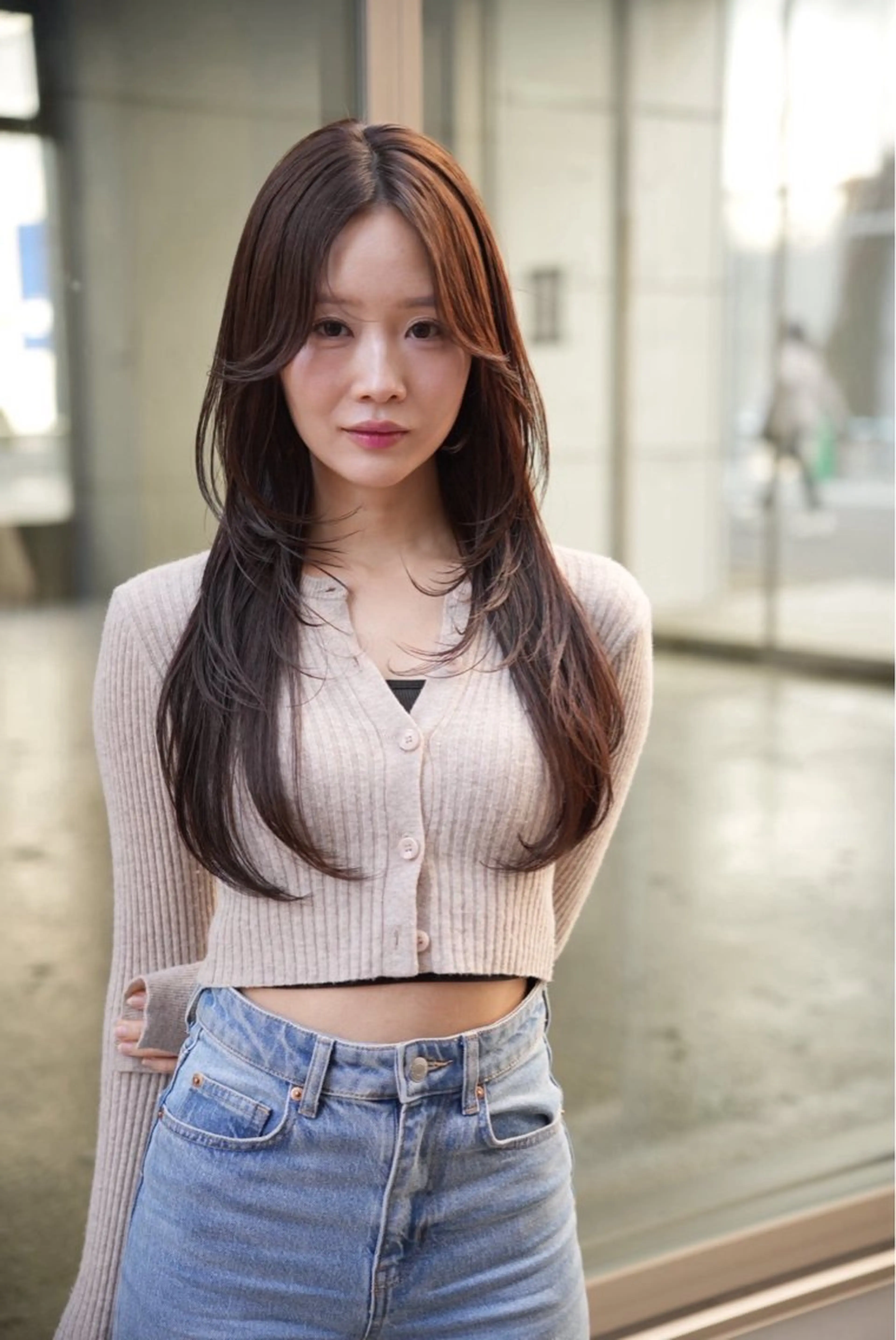 ロング ヘアカラー ヘッドスパ soigne 表参道【ソワネ】所属・艶髪🩰透明感カラー 🫧あやみのヘアスタイル