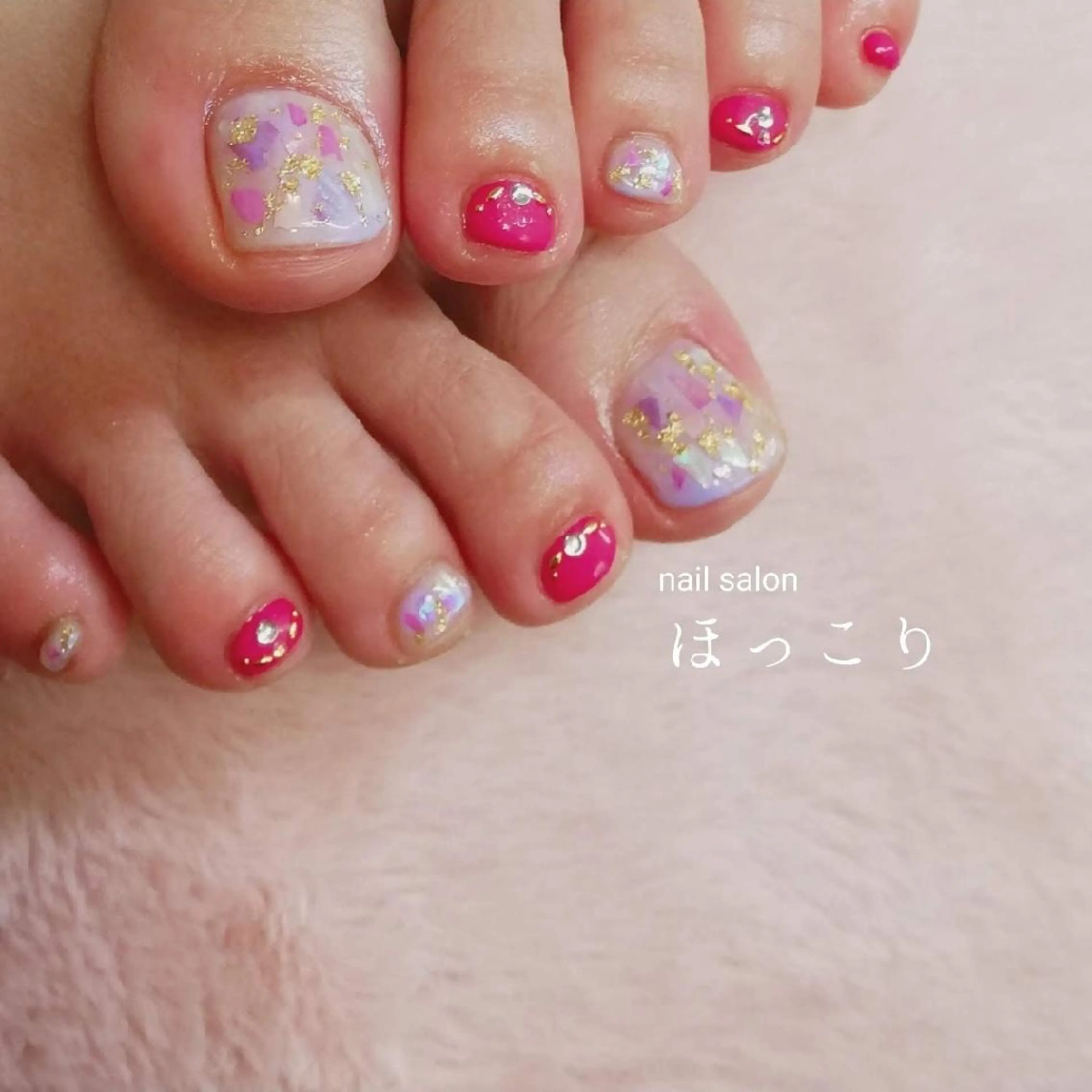 ネイル フットネイル ネイルサロンほっこり kanaのネイルデザイン