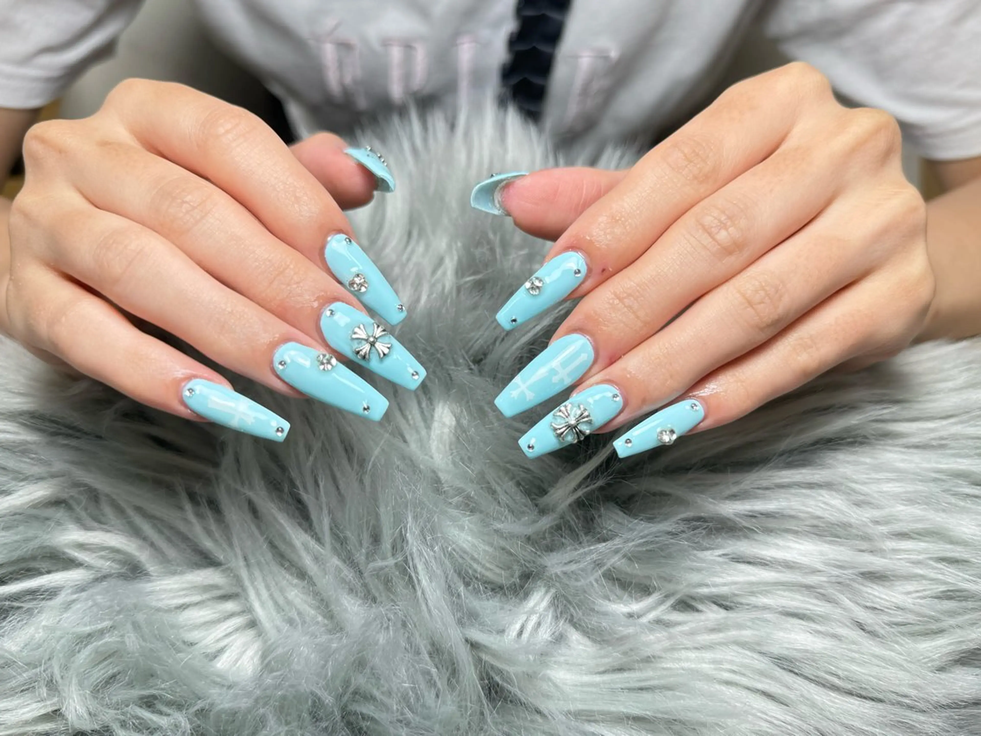 ロング ハンドネイル Moomi あずりのネイルデザイン