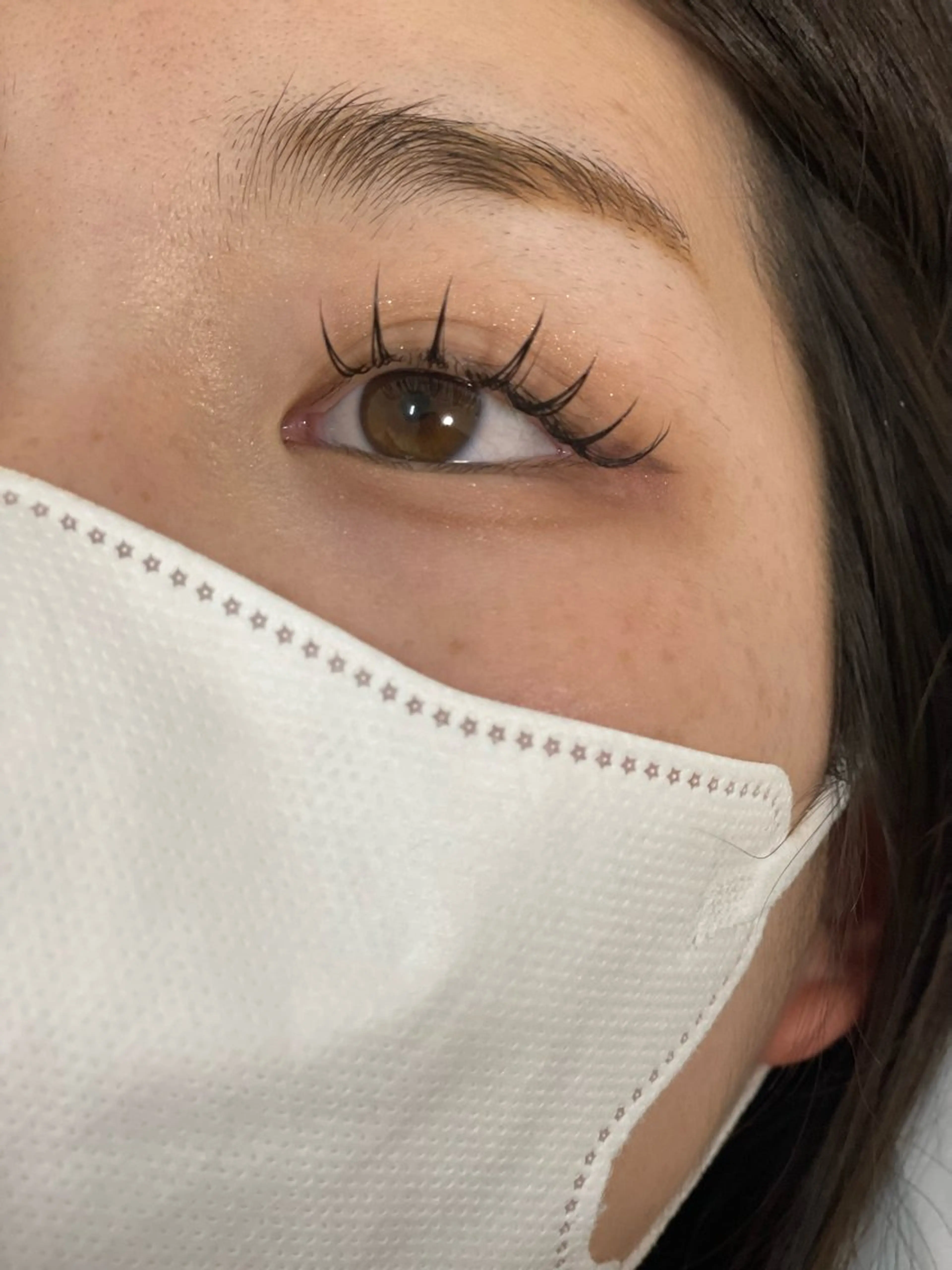 マツエク・マツパ マツエク EYE Bright eyelash(アイブライト)所属・静 かのマツエク・マツパデザイン