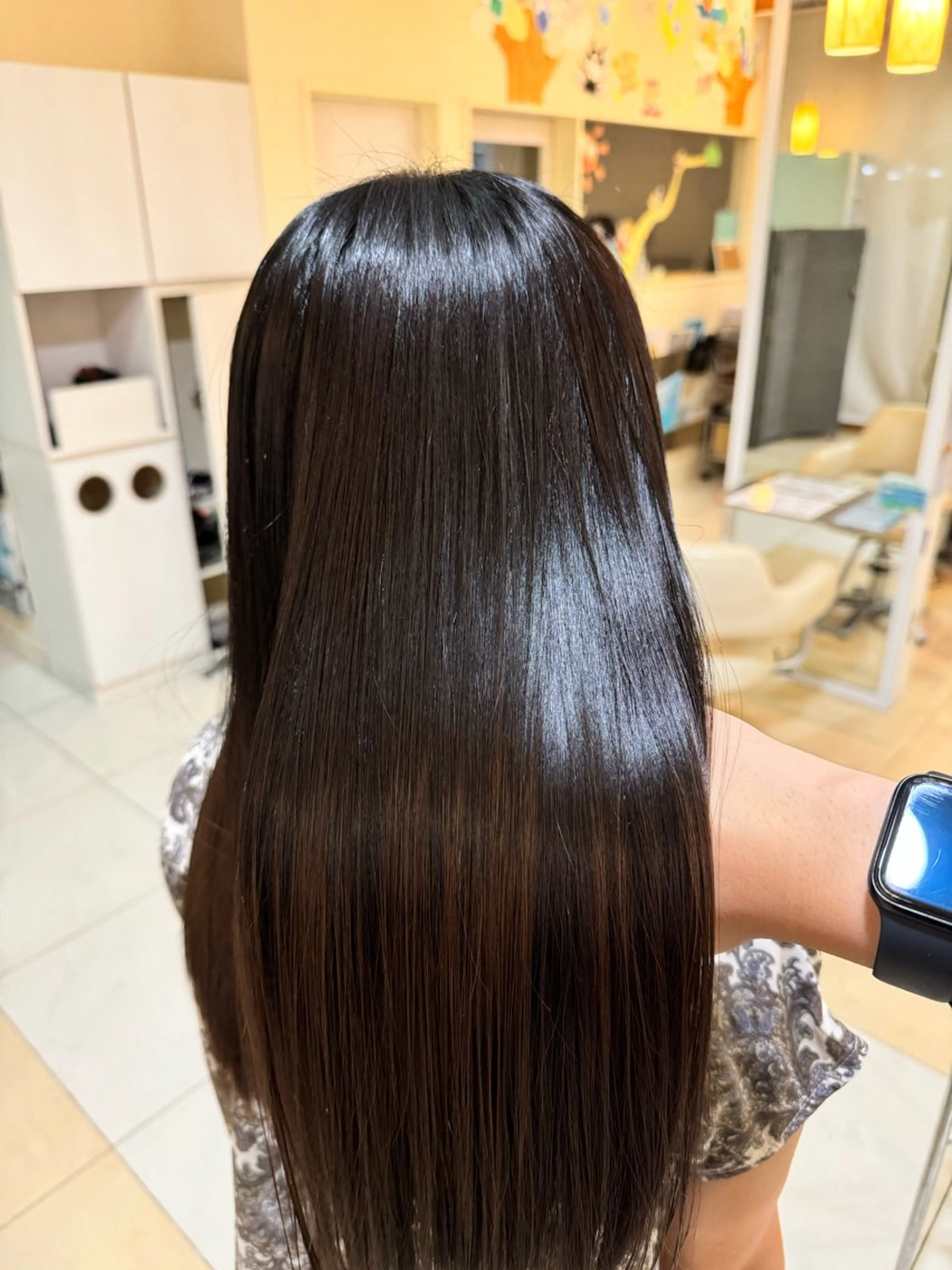 ロング 縮毛矯正 🎈カラーエステ 🎈通事  啓人のヘアスタイル