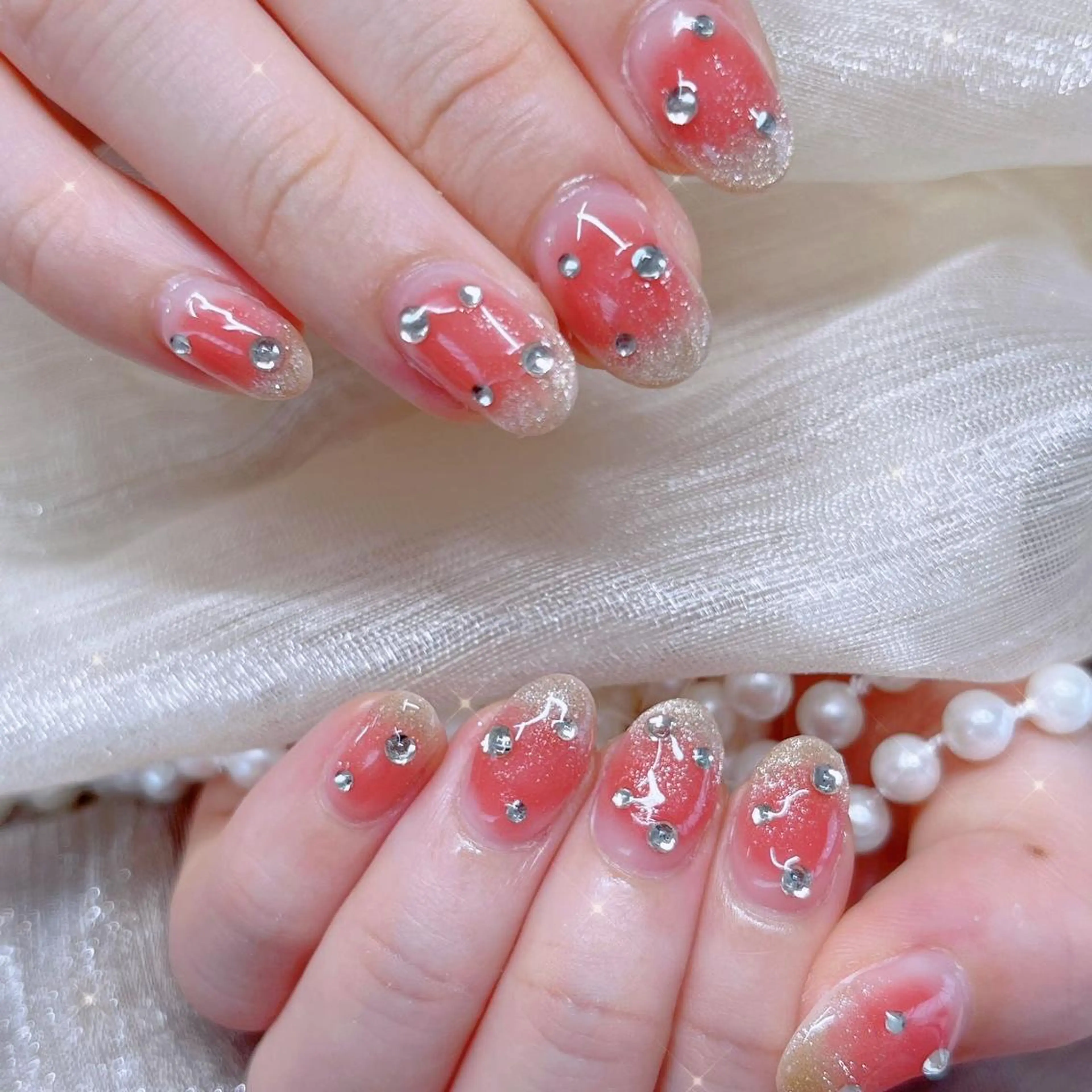 ネイル ハンドネイル 桜 井🧸のネイルデザイン