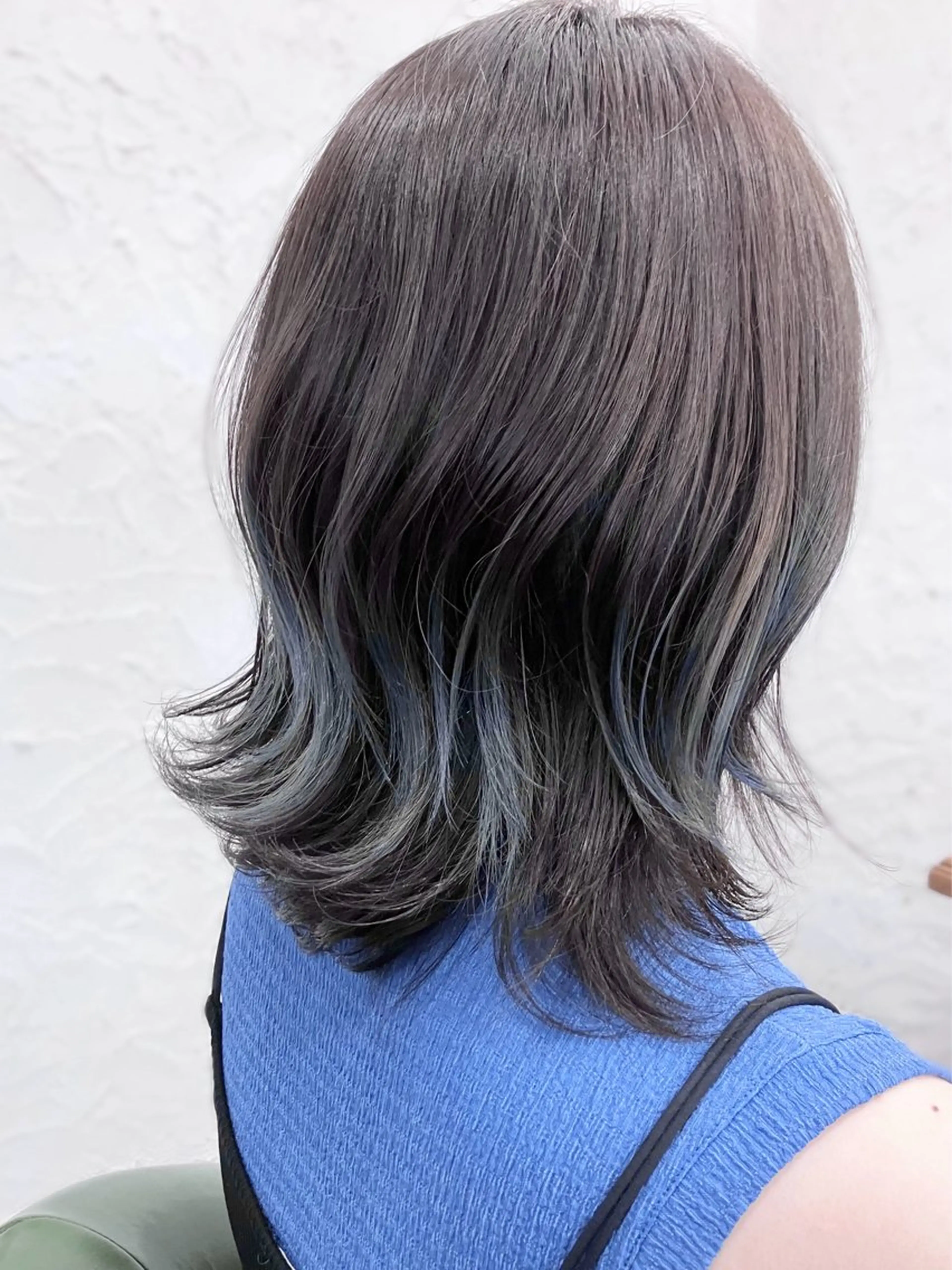 ミディアム カット ヘアカラー 末吉 慶多のヘアスタイル