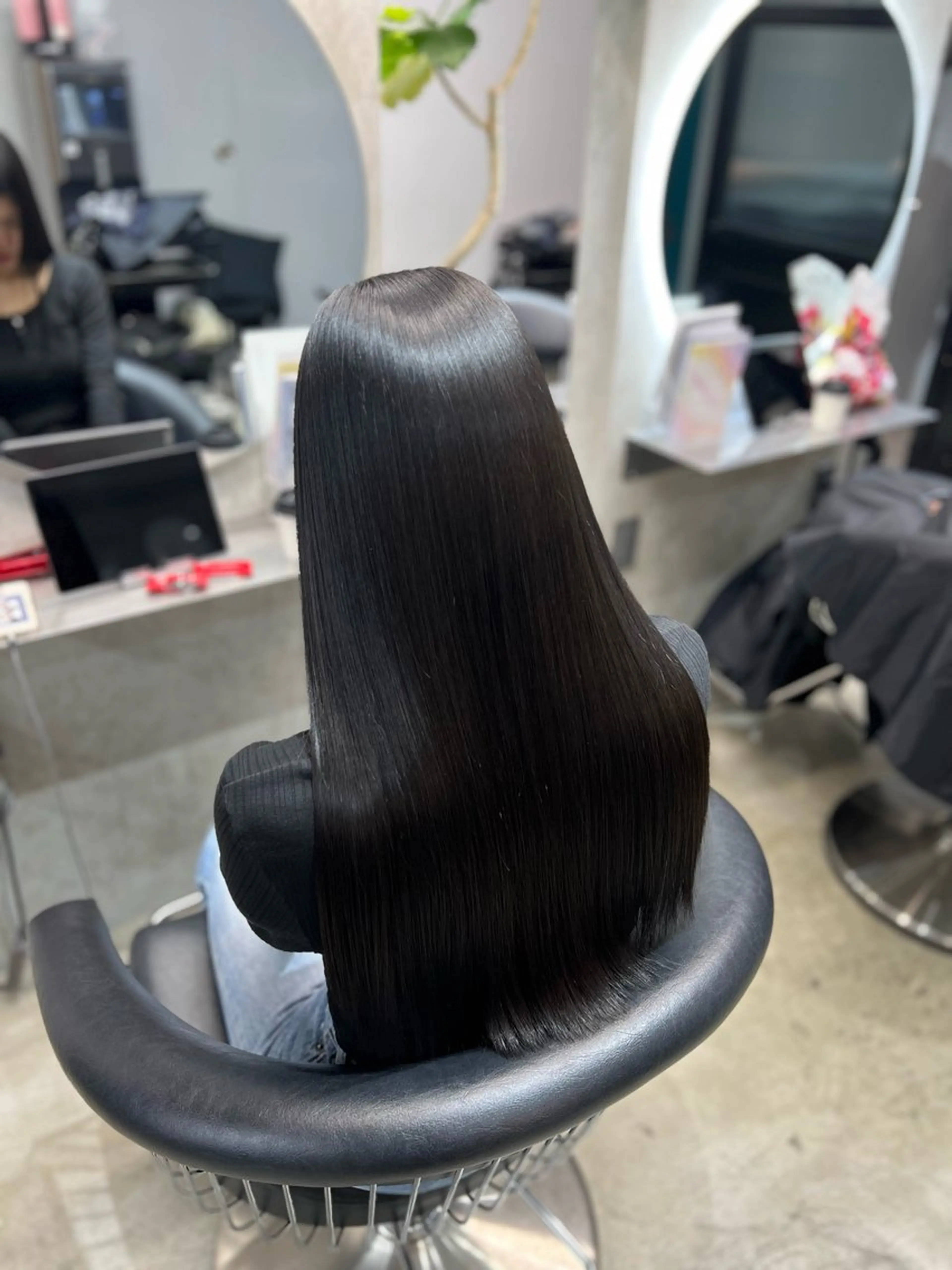 ロング カラー カット ヘアカラー トリートメント etora 渋谷所属・itaru/網紅ヘア 🇨🇳ケラチンTRのヘアスタイル