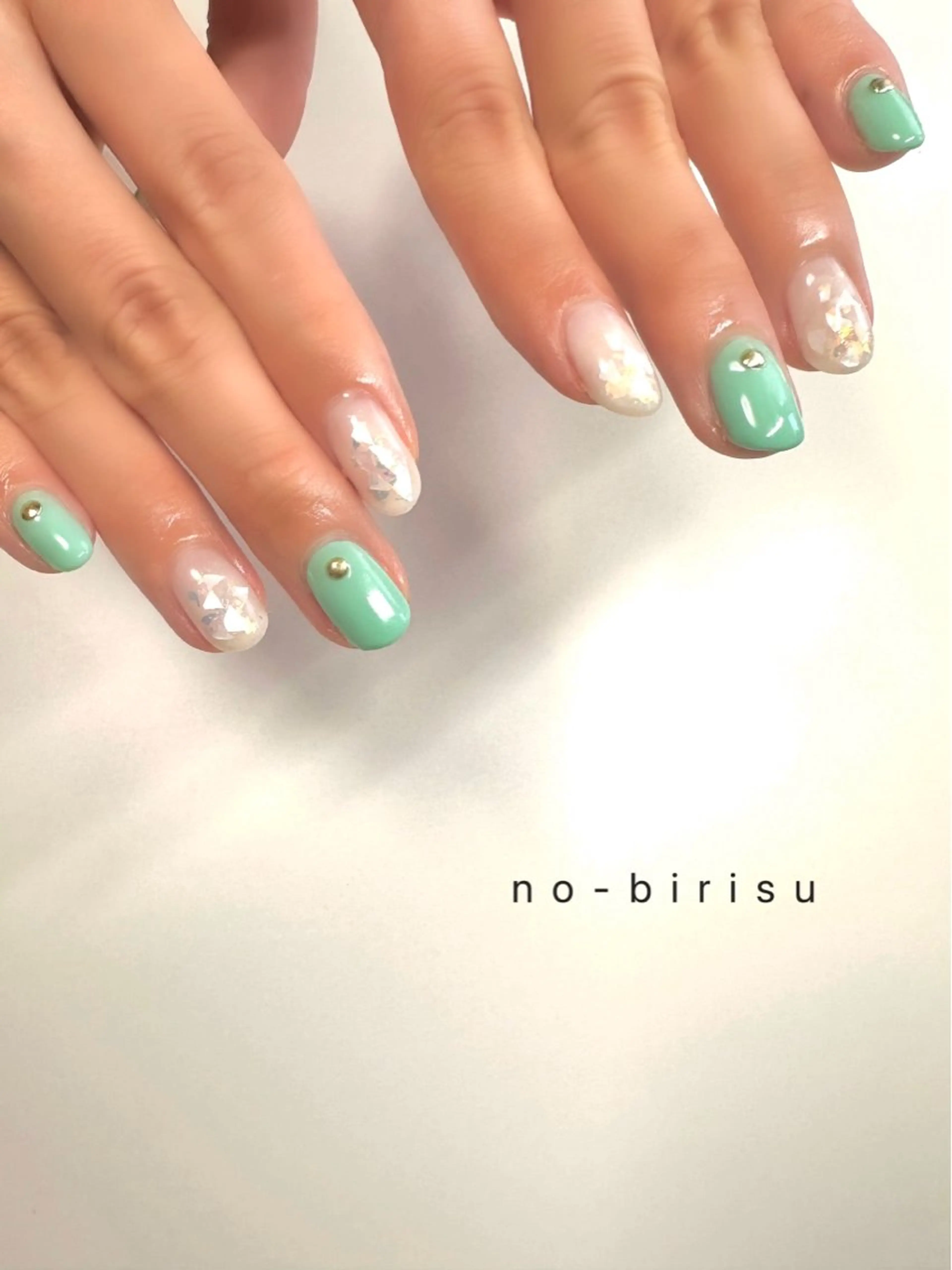 ネイル ハンドネイル no-birisu nailのネイルデザイン