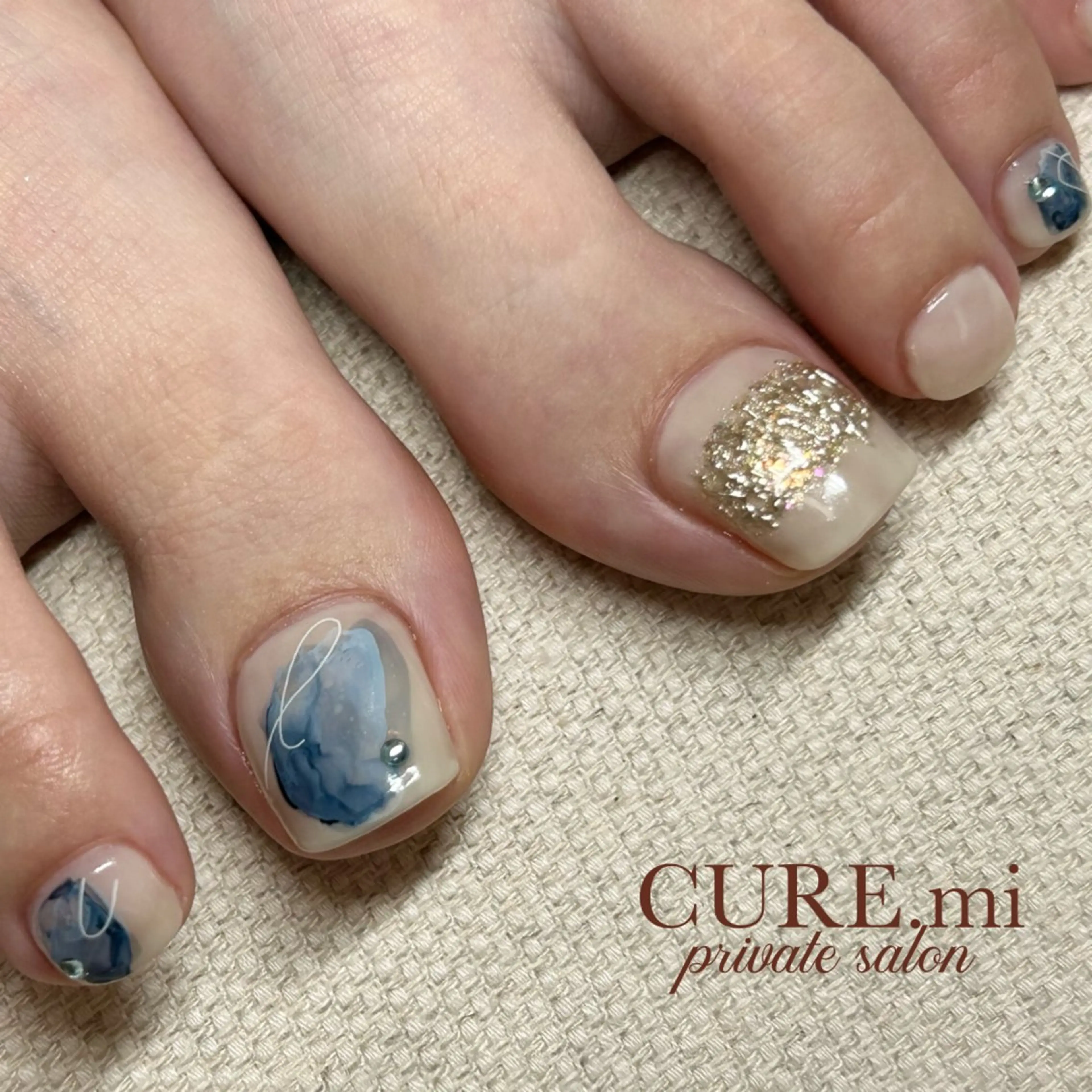 ネイル フットネイル CURE.mi所属・伊藤 美香のネイルデザイン