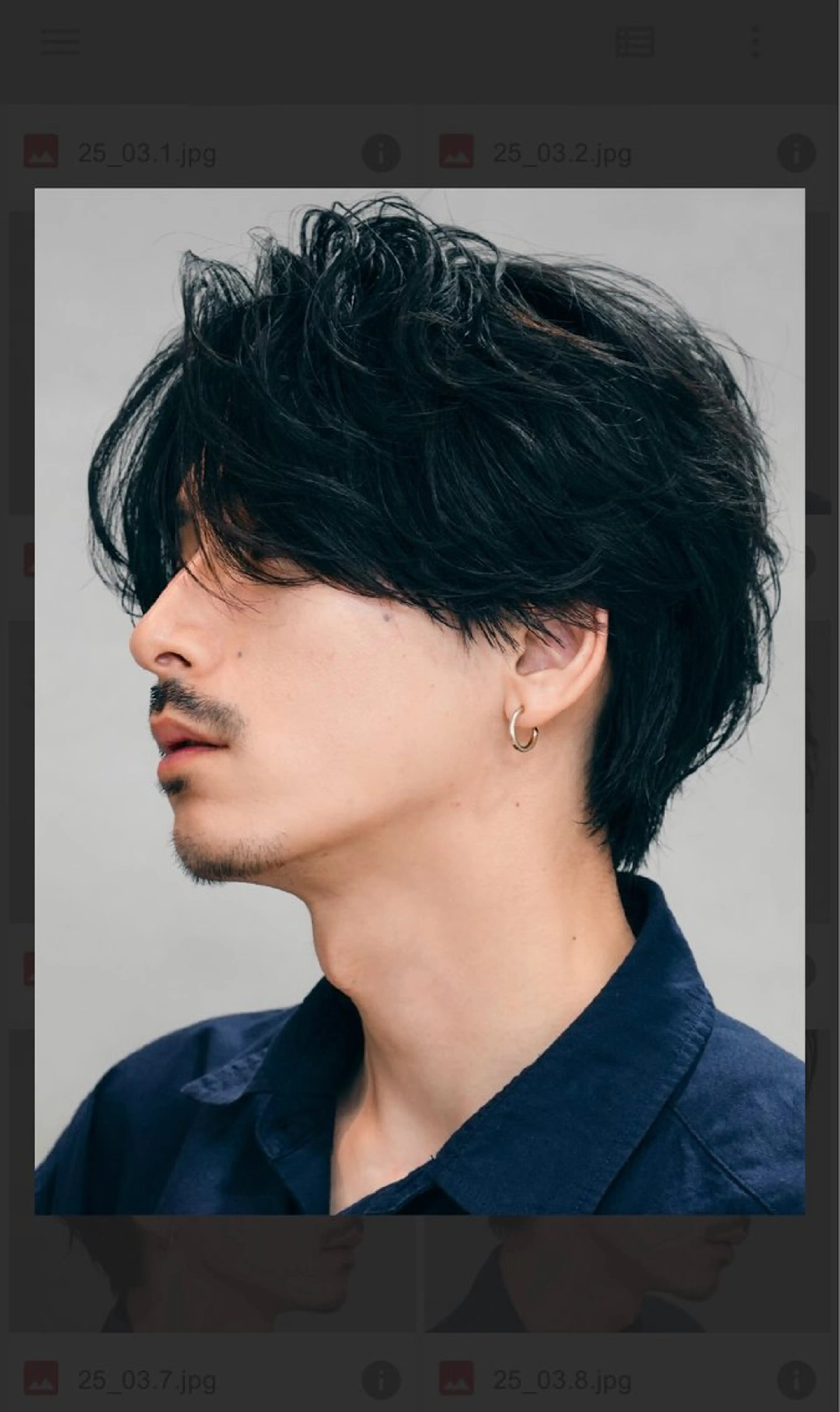 パーマ 原宿波巻きスパイラル パーマTOSHIのヘアスタイル