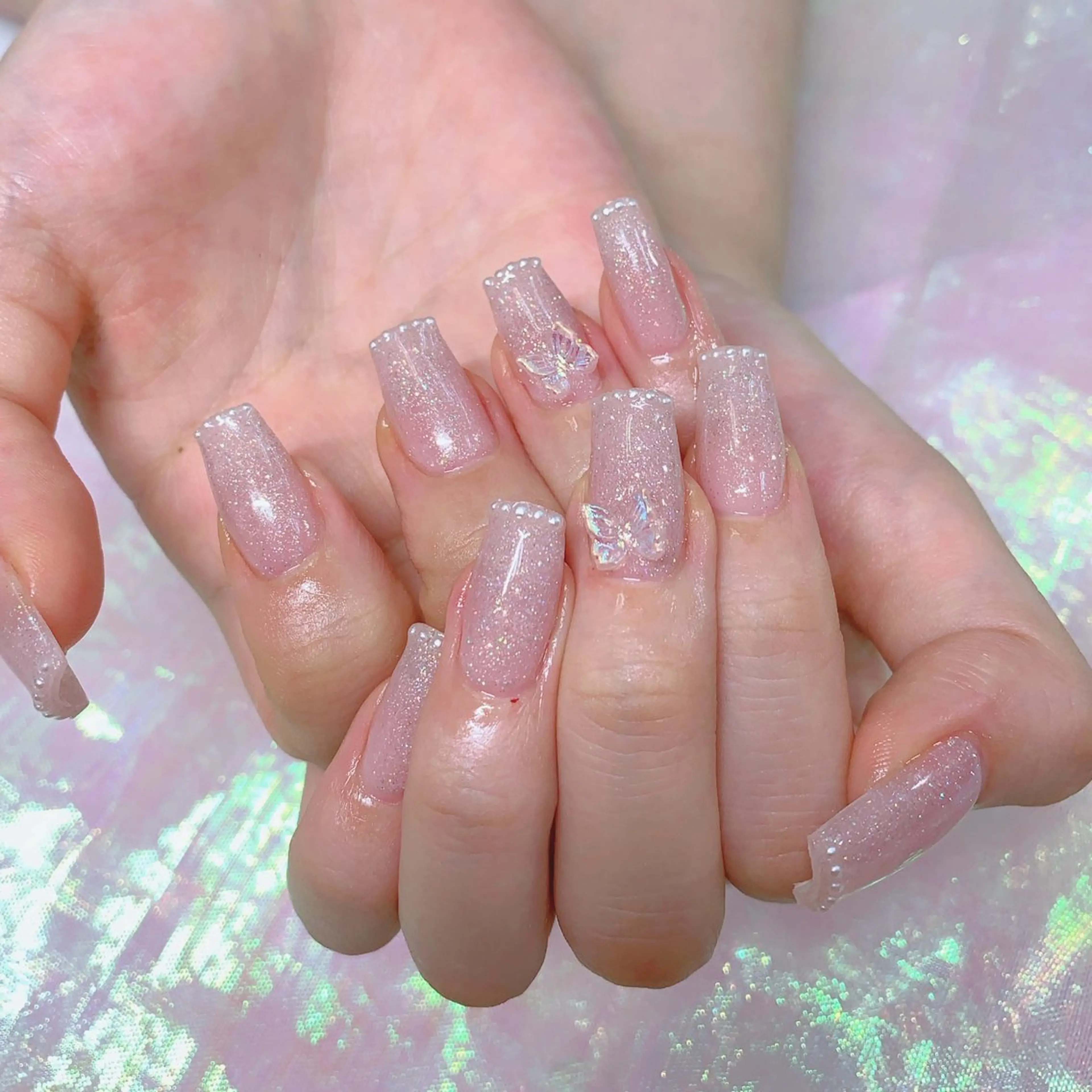 ネイル アートネイル クリアネイル フラッシュネイル フットネイル フレンチネイル インフィニティ ネイルサロンのネイルデザイン