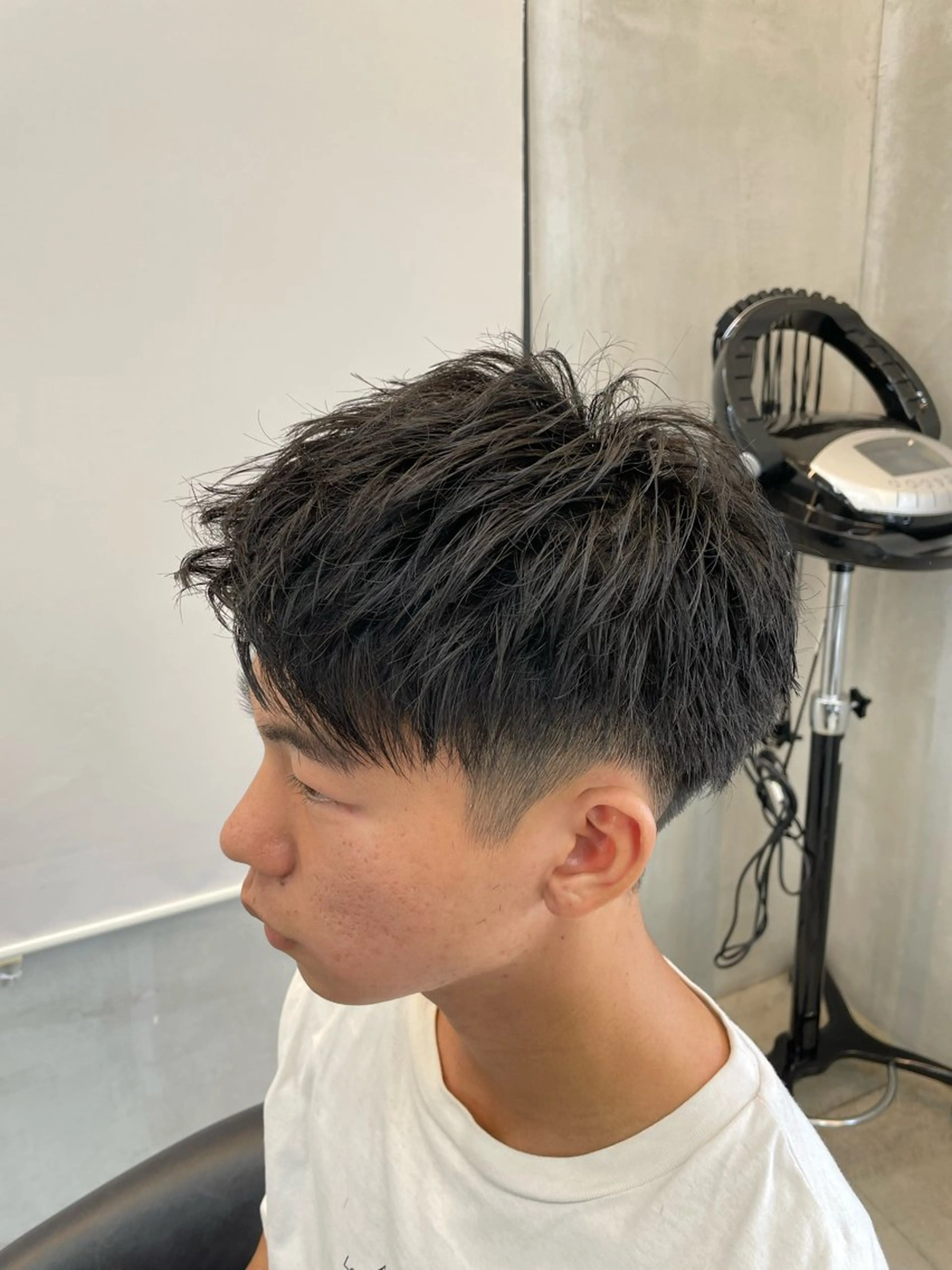 メンズ メンズショート カット メンズ🔥 松本明日翔のヘアスタイル