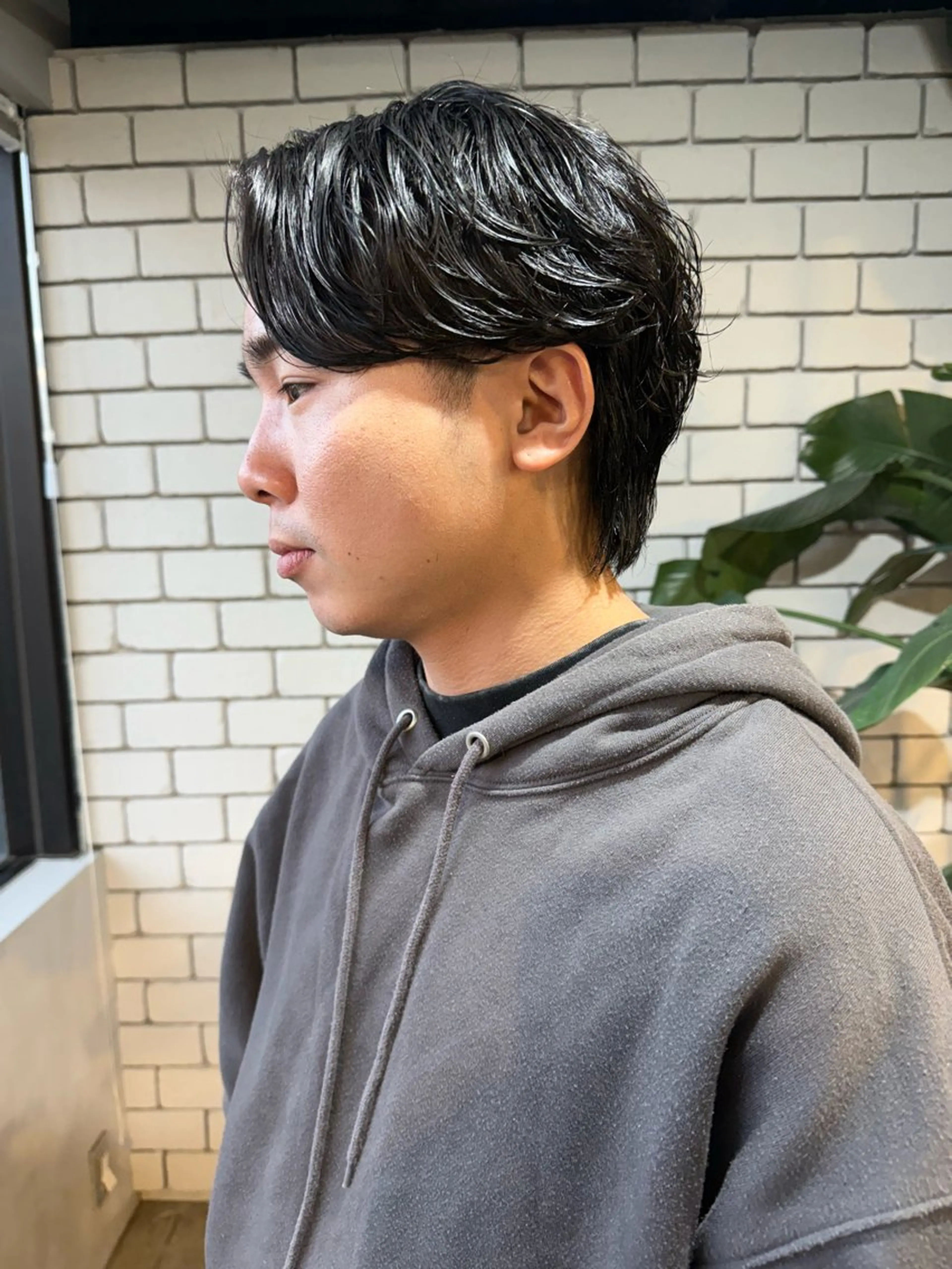 パーマ メンズ ニュアンスパーマ カット パーマ NOA solte. 本間さつきのヘアスタイル