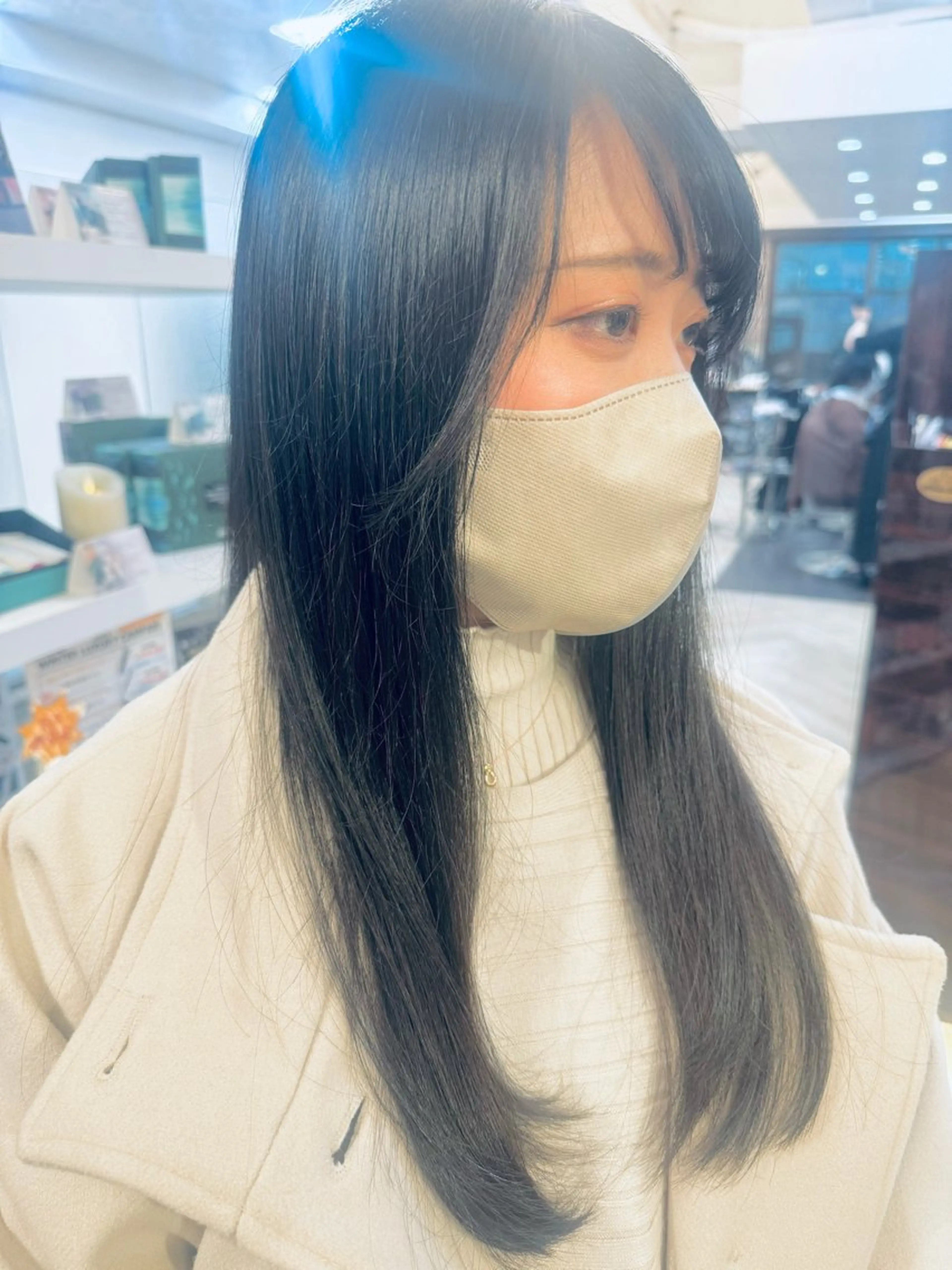 ロング CHARA Chalone池袋店所属・髪質改善池袋𓊆石原 大士𓊇ダブルカラーのヘアスタイル