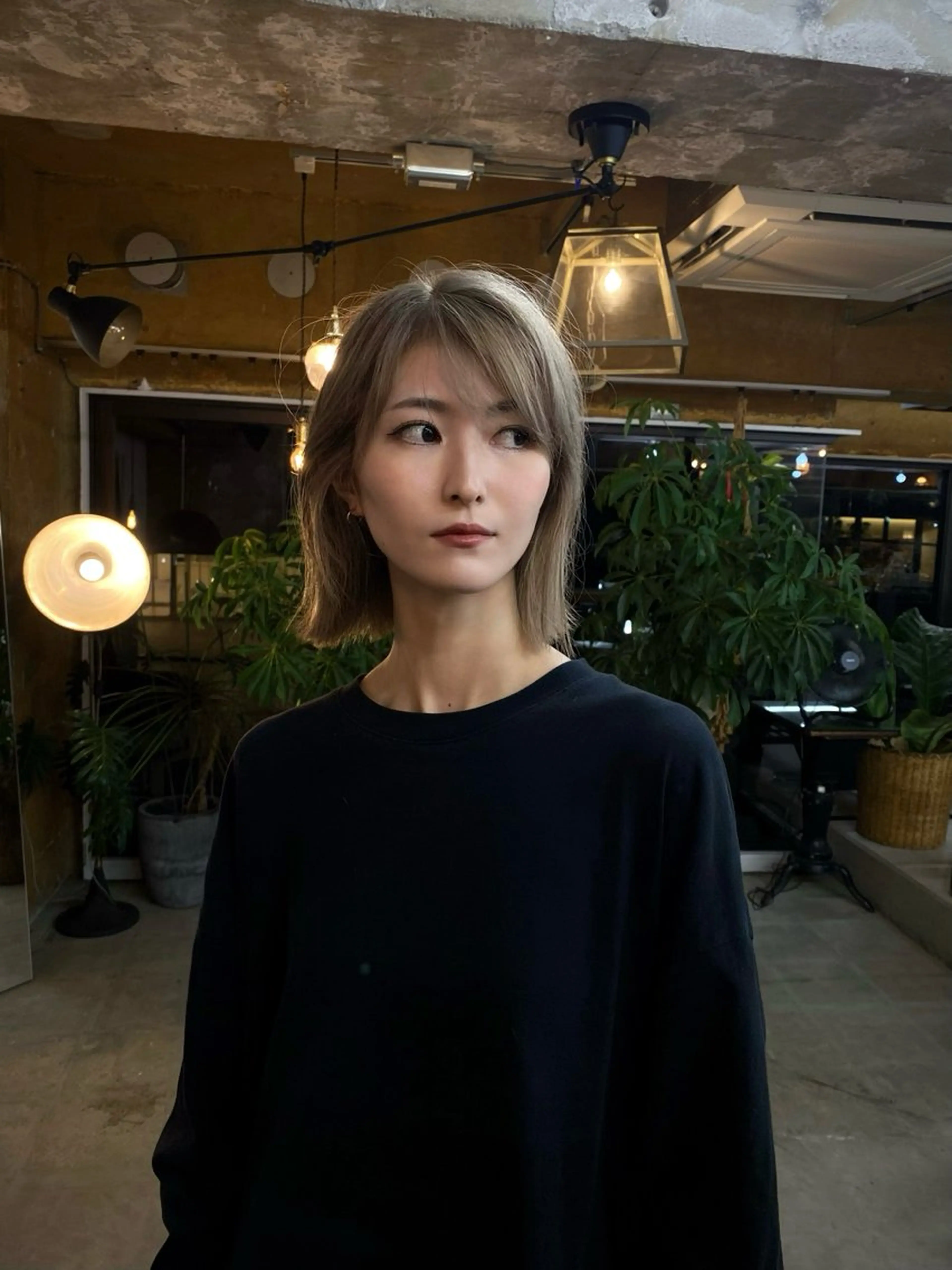 ショート カラー カット ヘアカラー KEI gattacaのヘアスタイル