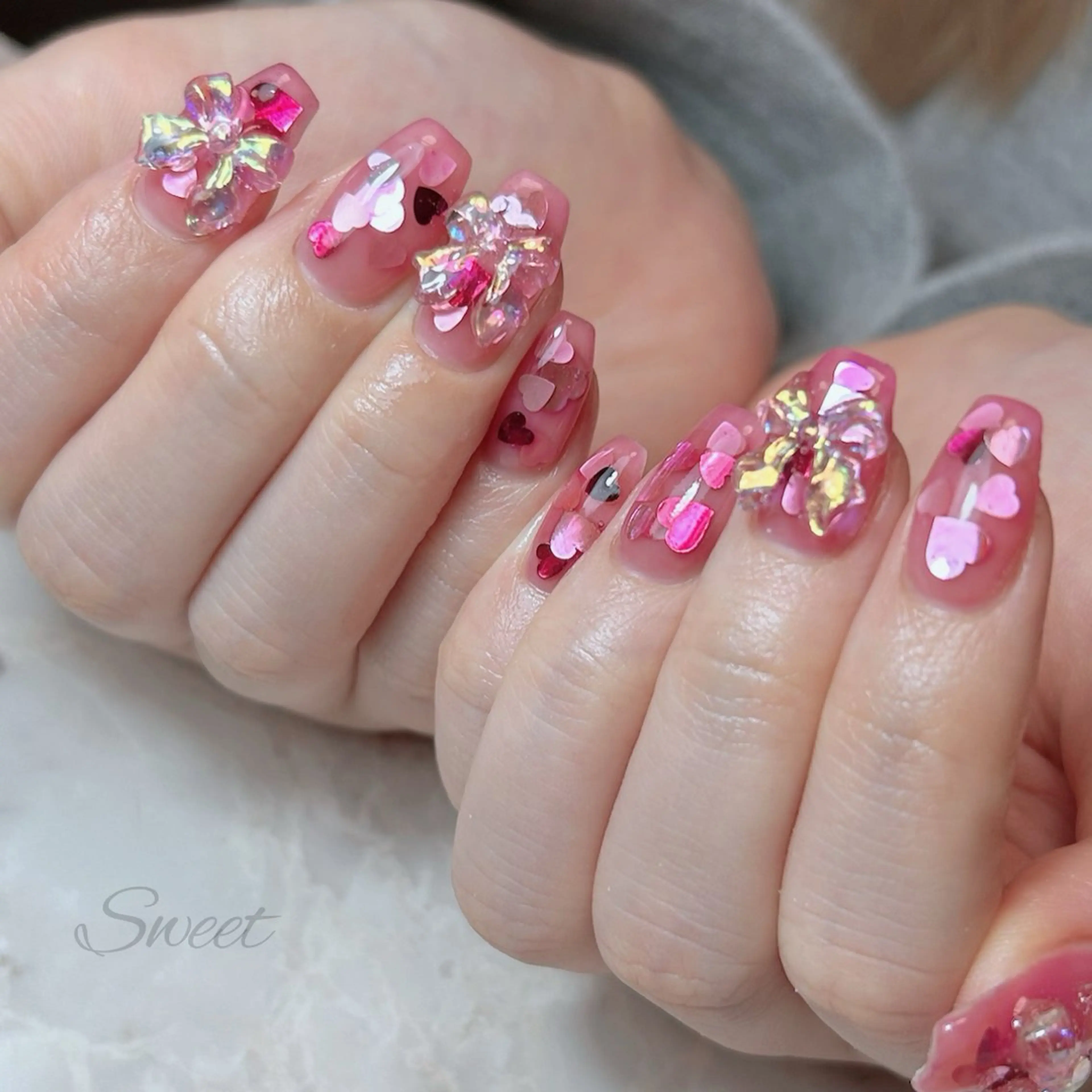 ネイル ハンドネイル sweet 仲野陽子のネイルデザイン