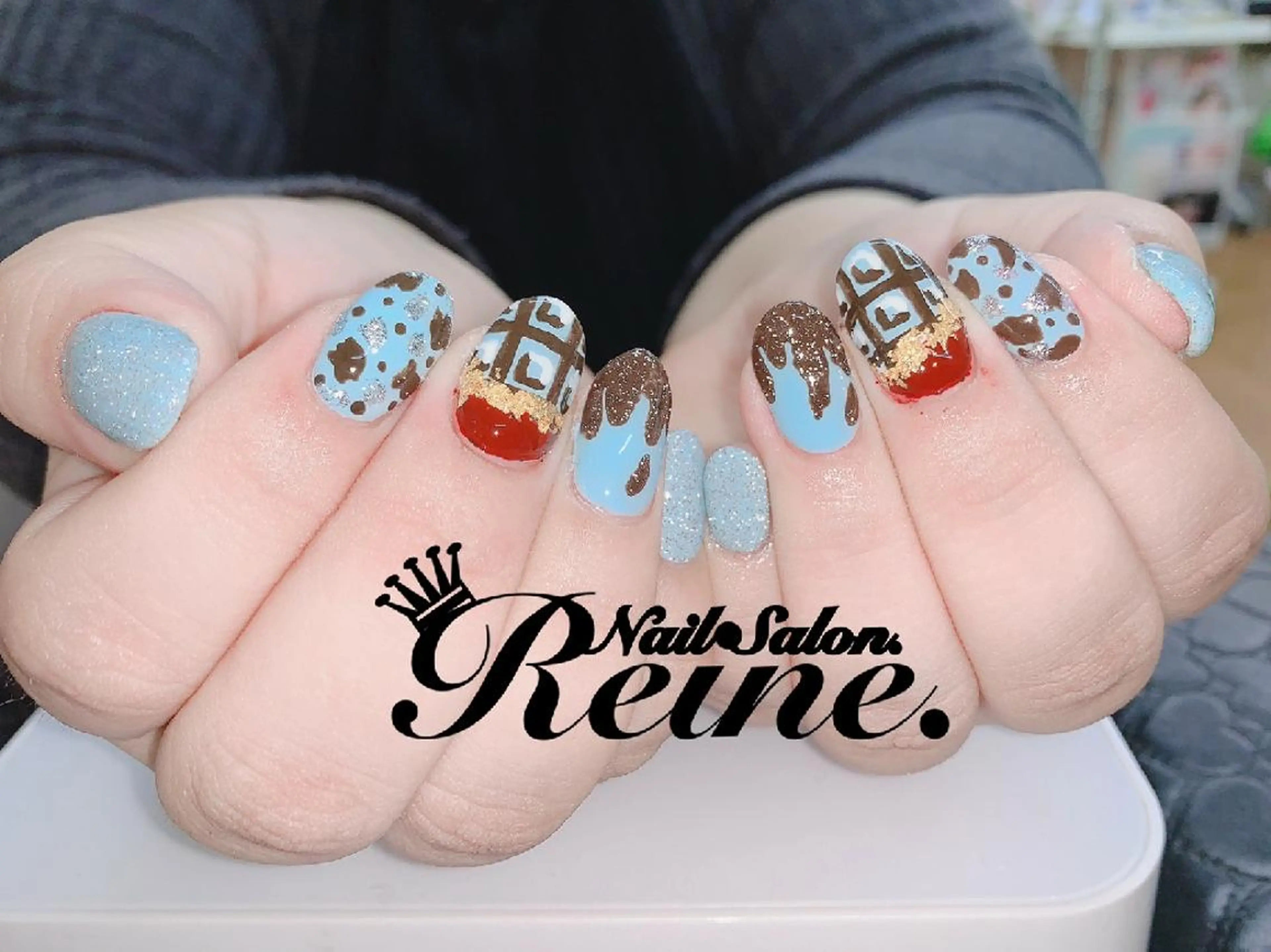 ネイル アートネイル ジェルネイル Nailsalon Reine所属・玉栄 伶奈のネイルデザイン