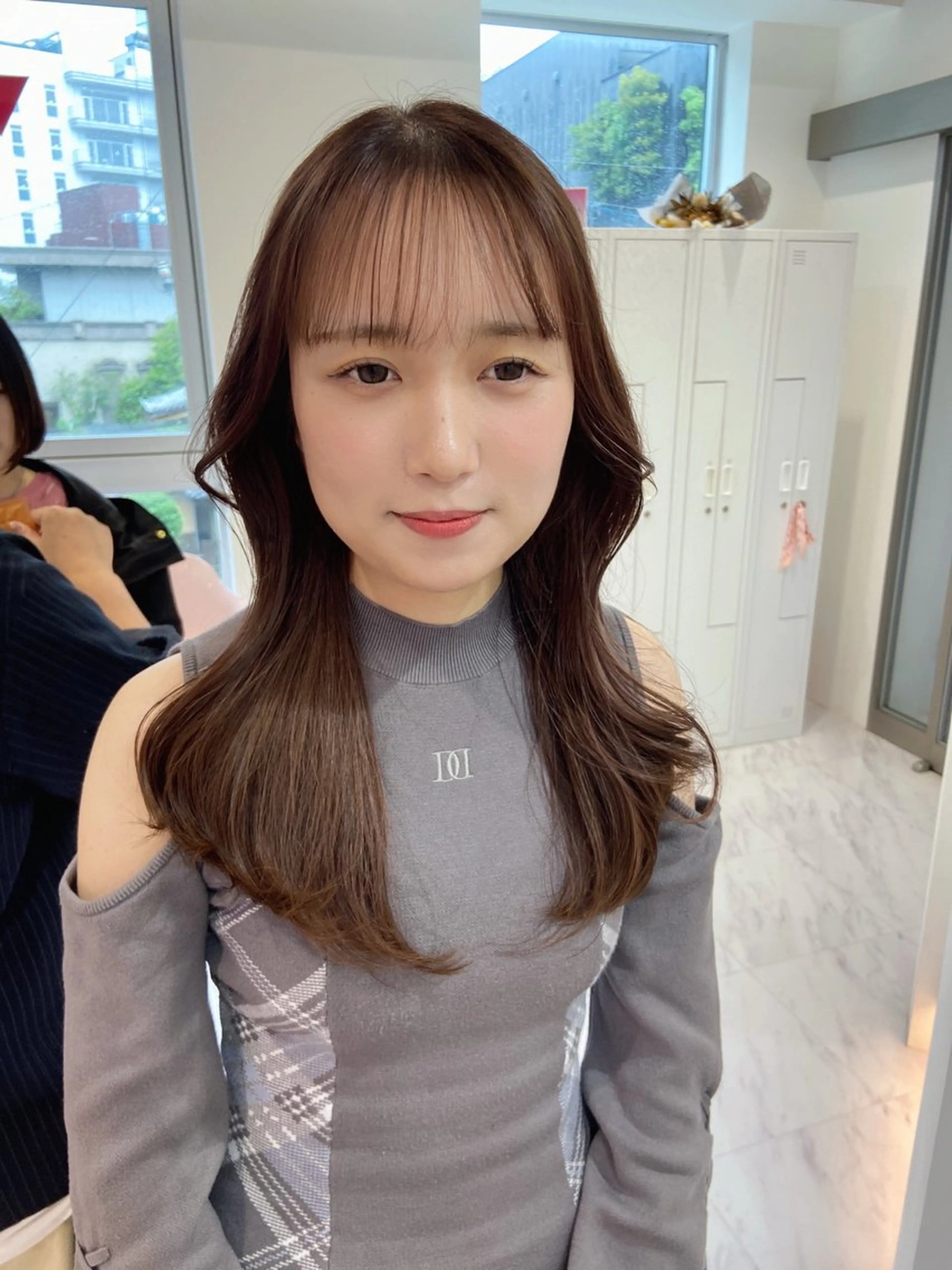 ロング カラー ともか 名駅/ワンカラーのヘアスタイル