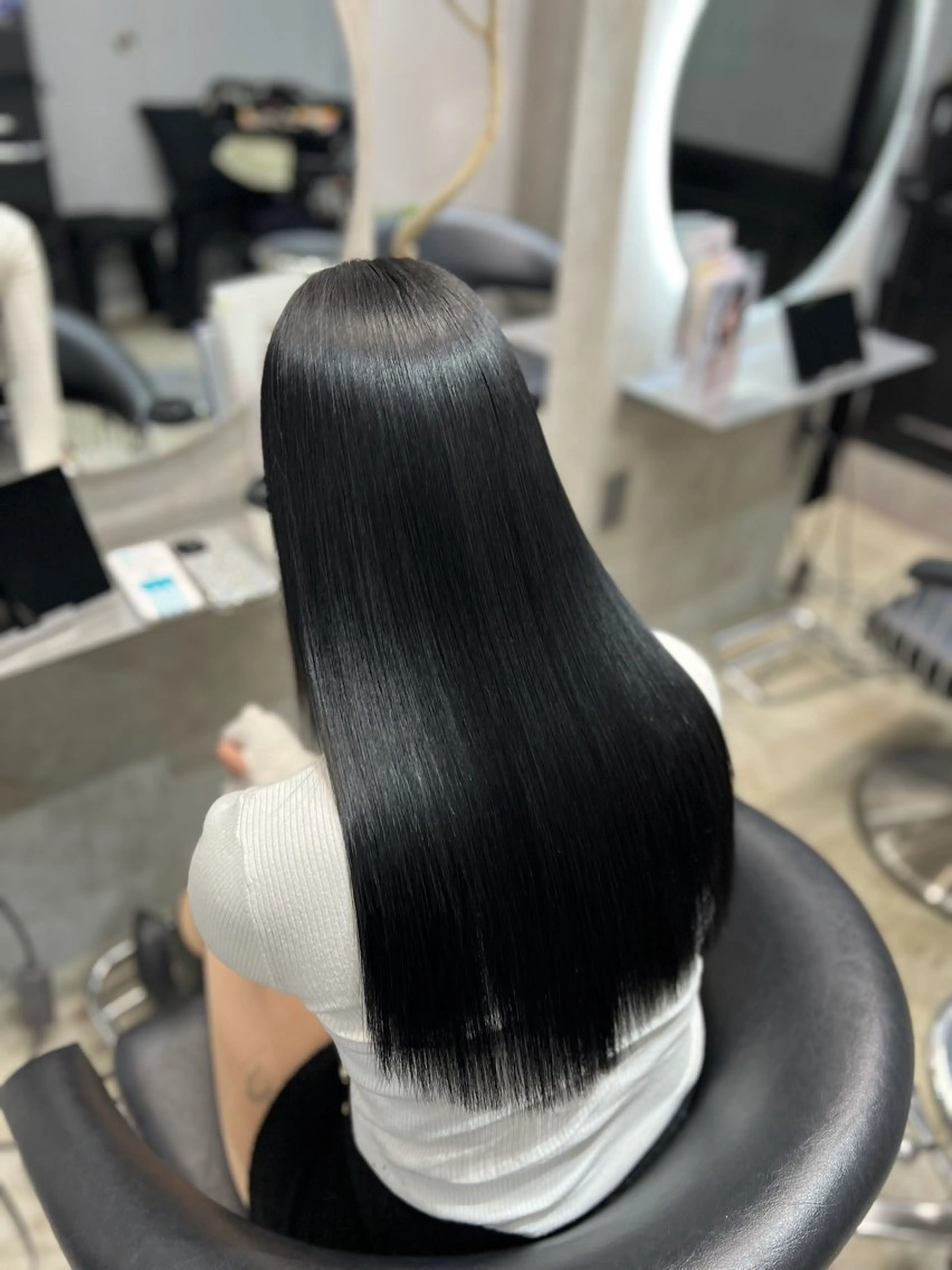 ロング カラー カット ヘアカラー トリートメント etora 渋谷所属・itaru/網紅ヘア 🇨🇳ケラチンTRのヘアスタイル