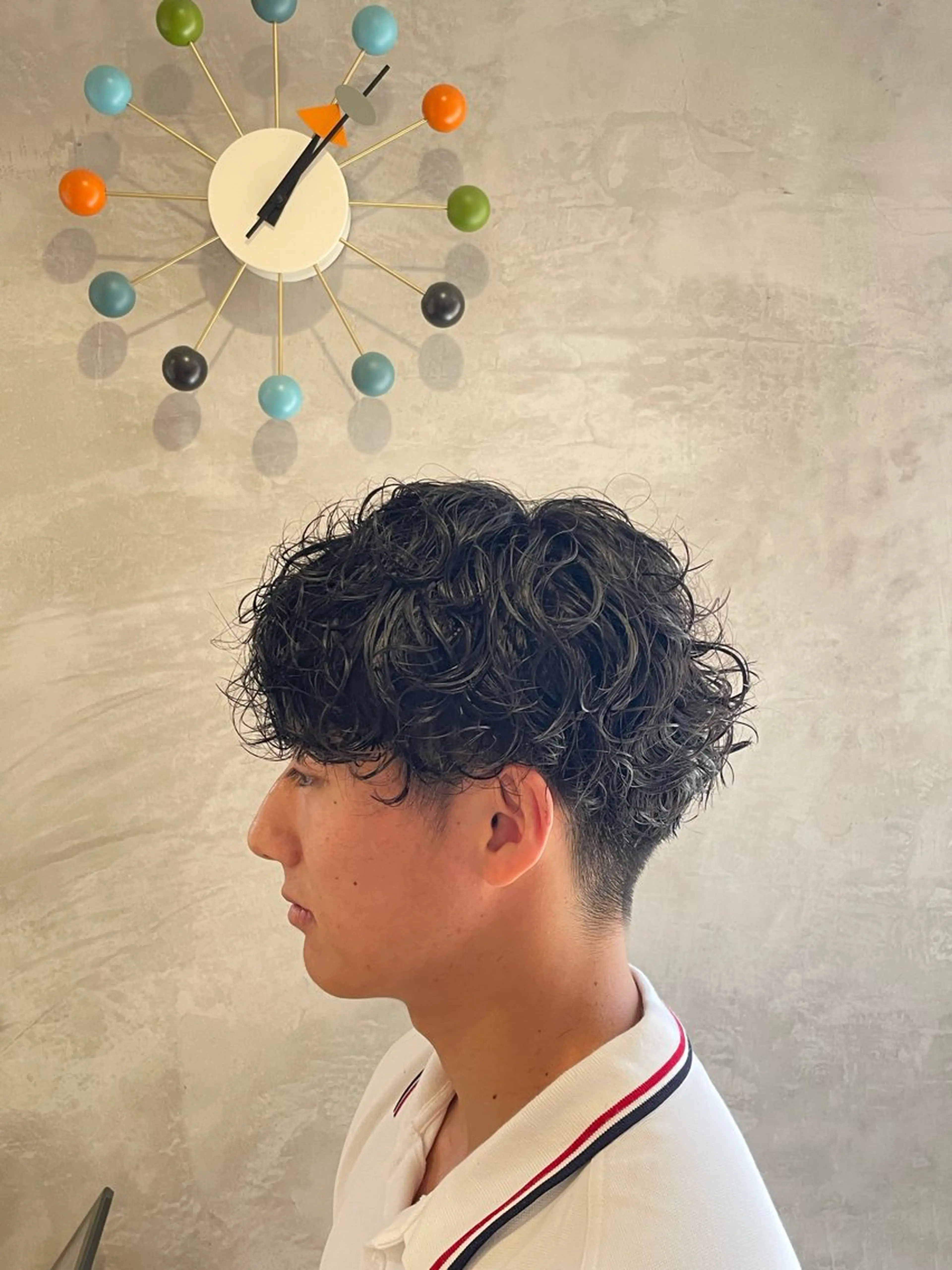 ショート 柏/メンズパーマ/ ナチュラル/颯寿のヘアスタイル